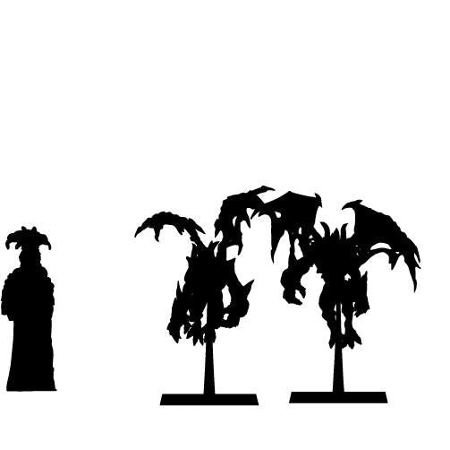 Gargoyle Minion Miniature (2 Variations) - Bite the Bullet - 28mm / 32mm / 36mm