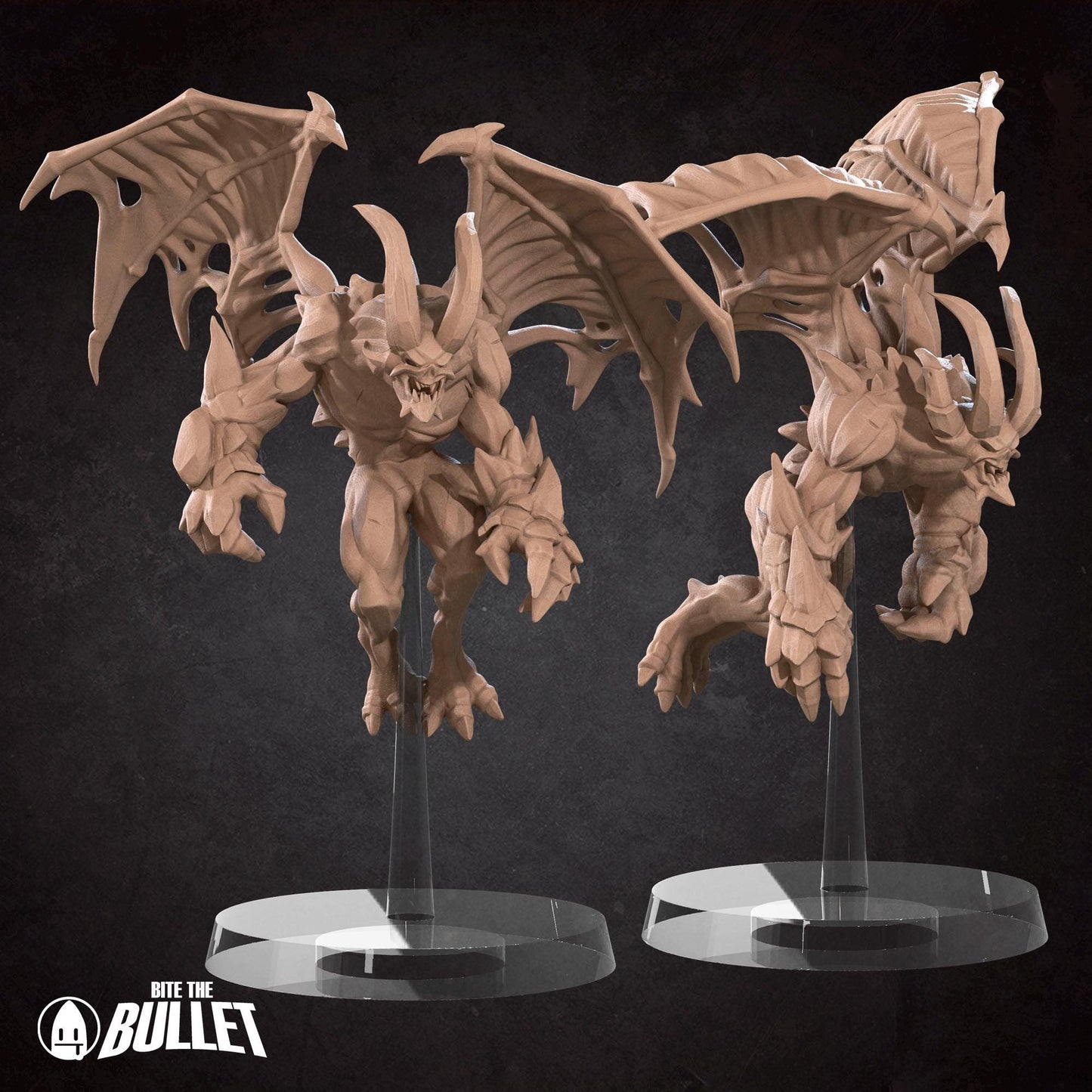 Gargoyle Minion Miniature (2 Variations) - Bite the Bullet - 28mm / 32mm / 36mm