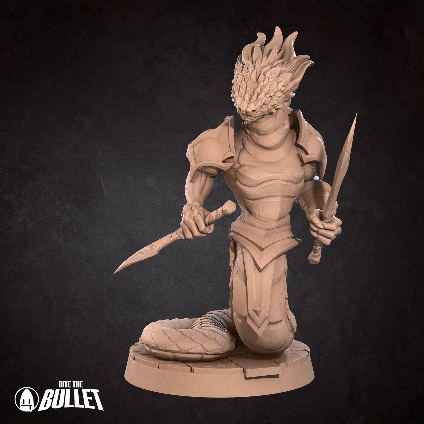 Yuan-ti Miniature (2 Variations) - Bite the Bullet - 28mm / 32mm / 36mm