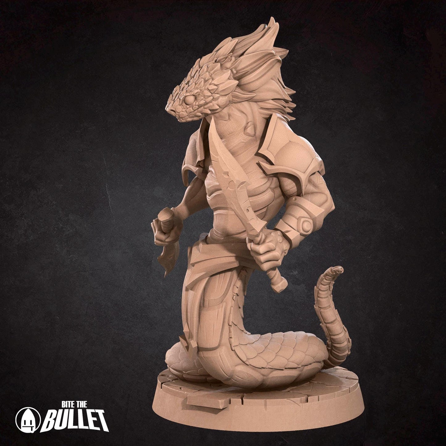 Yuan-ti Miniature (2 Variations) - Bite the Bullet - 28mm / 32mm / 36mm