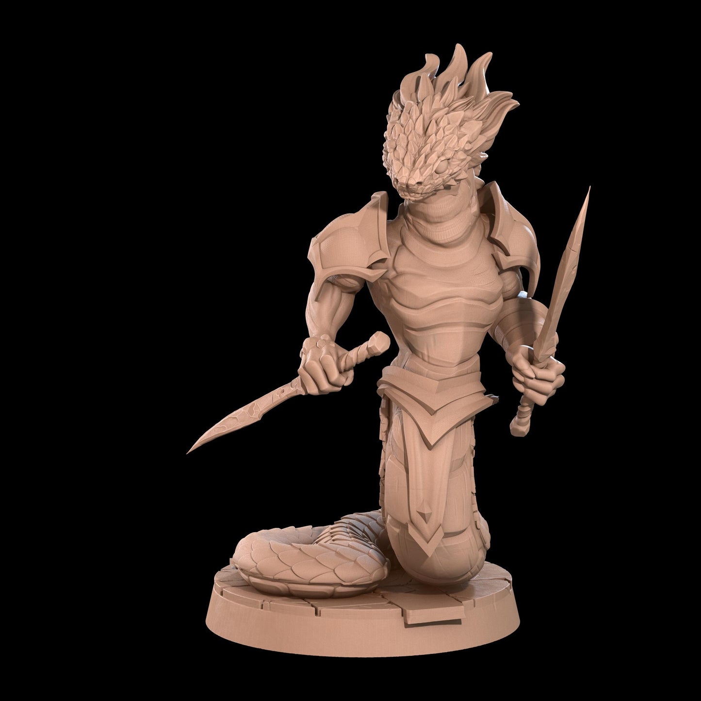 Yuan-ti Miniature (2 Variations) - Bite the Bullet - 28mm / 32mm / 36mm