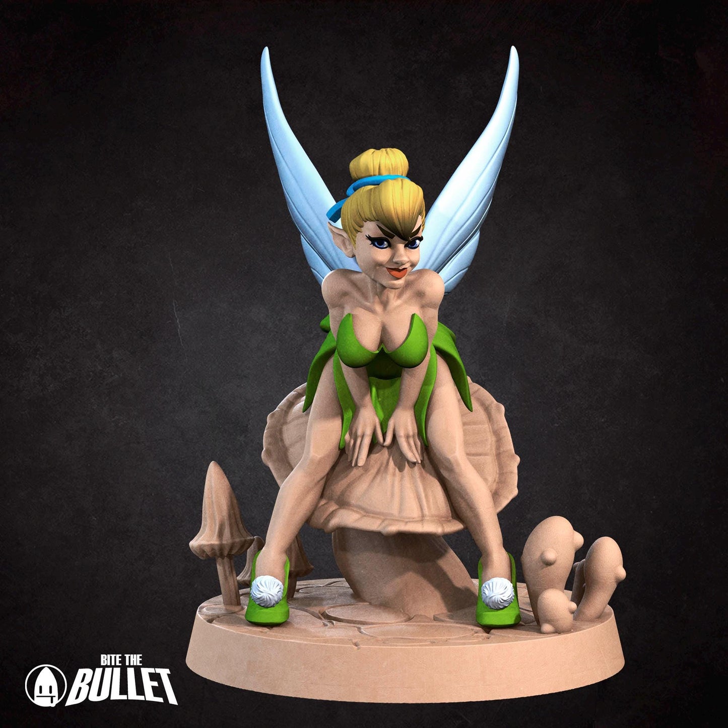 Exotic Pixie Wendy Miniature - 28mm / 32mm / 36mm - Standard and NSFW - Bite the Bullet - Resin Printed Figure for D&D, TTRPGs, Board Games