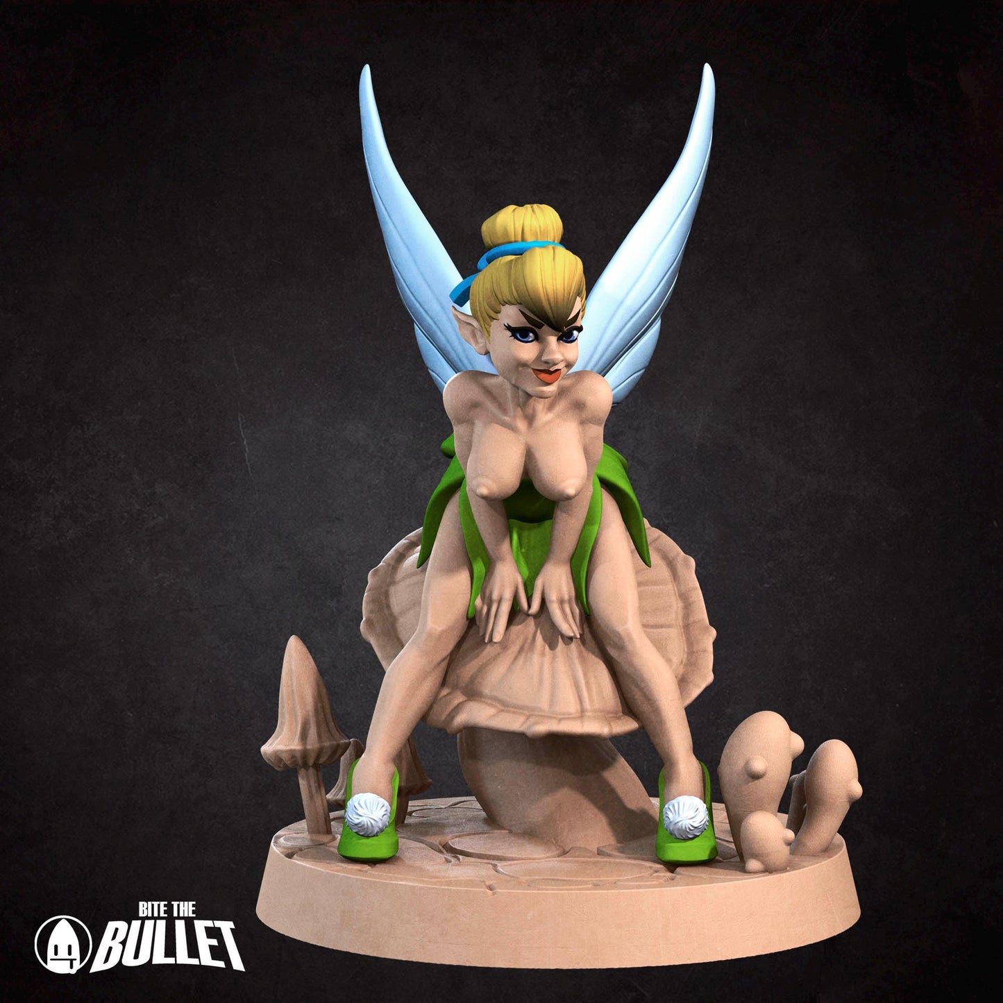 Exotic Pixie Wendy Miniature - 28mm / 32mm / 36mm - Standard and NSFW - Bite the Bullet - Resin Printed Figure for D&D, TTRPGs, Board Games