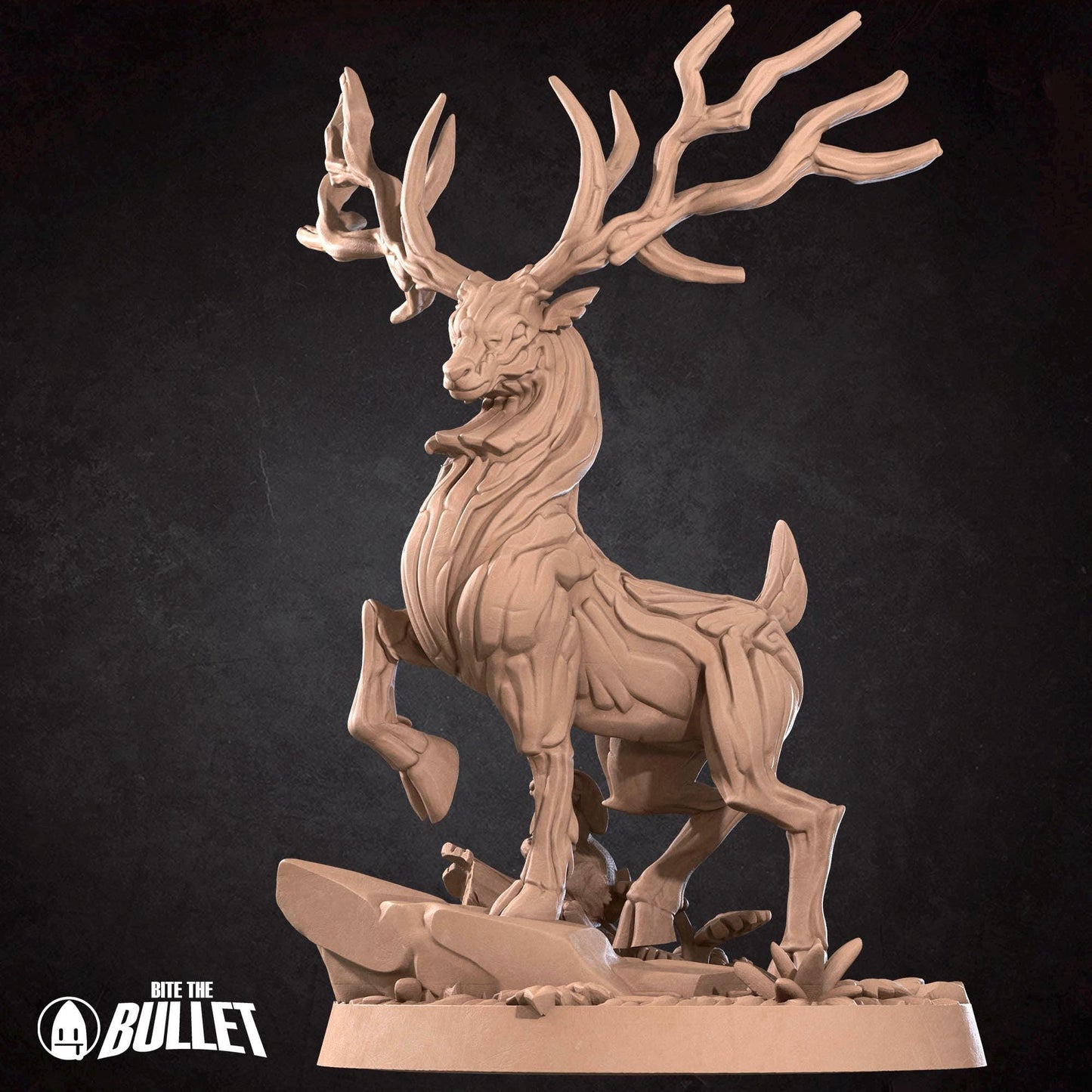 Human Animist Miniature - 28mm / 32mm / 36mm - Bite the Bullet - Resin Printed Figure for D&D, TTRPGs, and Board Games