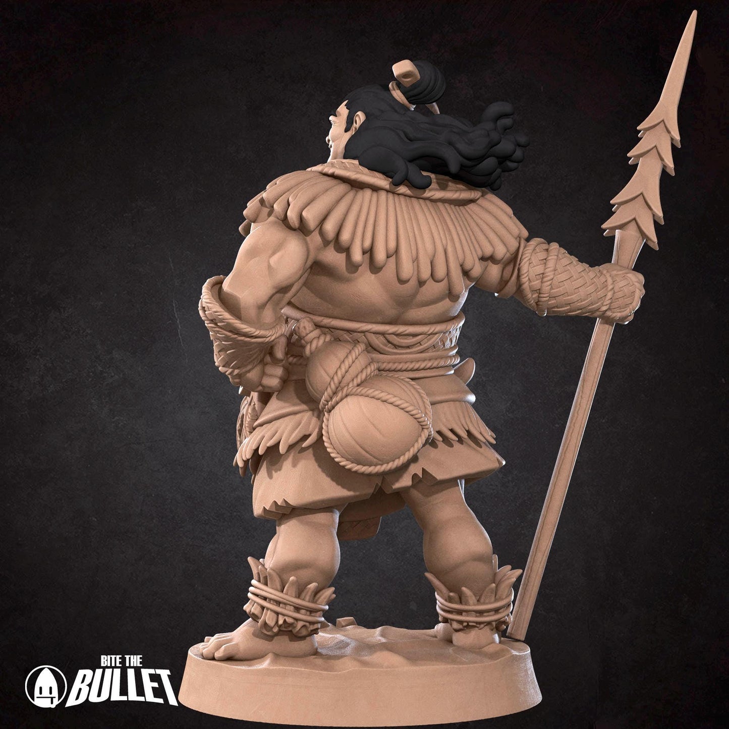 Human Exemplar Miniature - 28mm / 32mm / 36mm - Bite the Bullet - Resin Printed Figure for D&D, TTRPGs, and Board Games