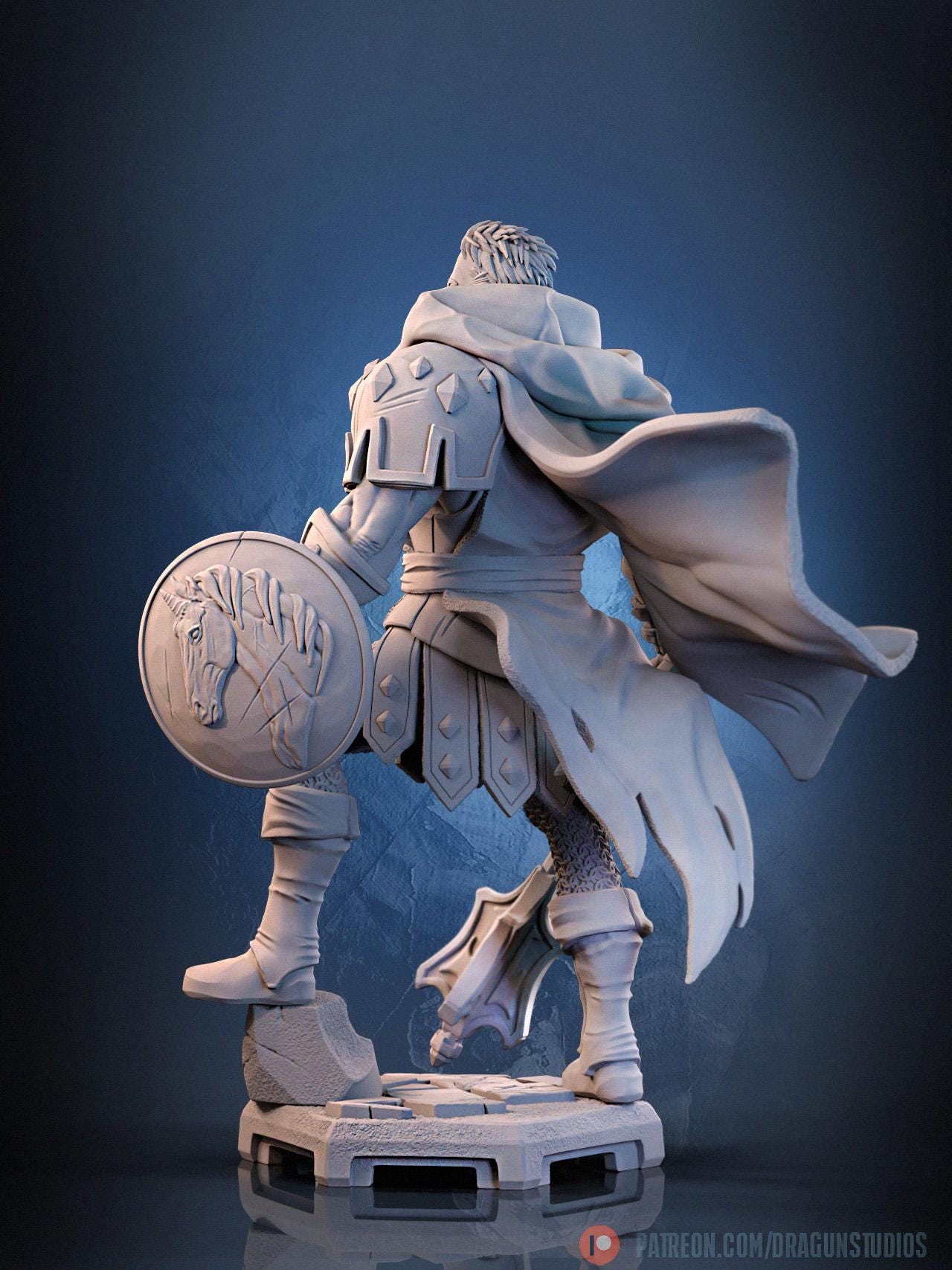 Greldon Miniature - DraGun Studios - 28mm / 32mm / 36mm / 75mm