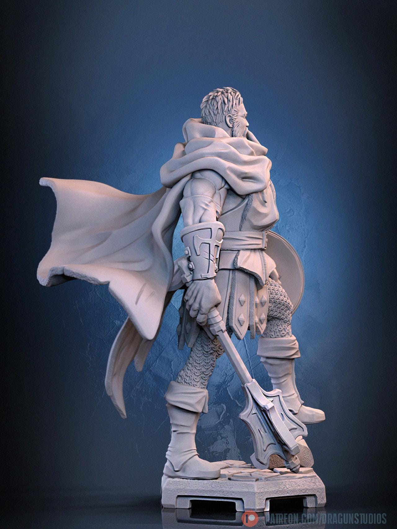 Greldon Miniature - DraGun Studios - 28mm / 32mm / 36mm / 75mm
