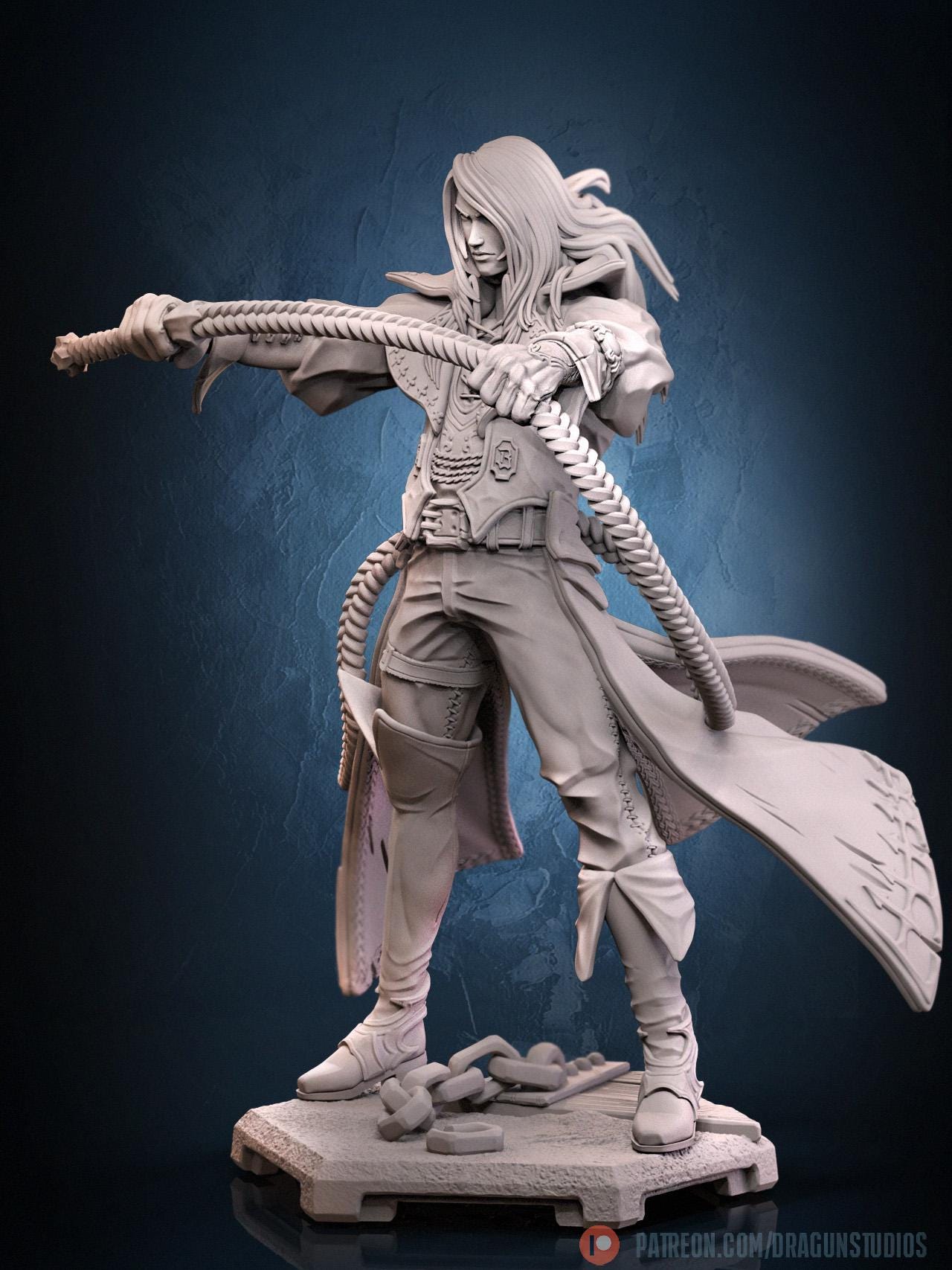 Vampire Dissonant Miniature - 28mm / 32mm / 36mm / 100mm - DraGun Studios