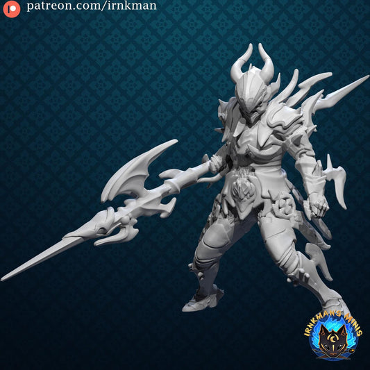 Dragoon Miniature - 28mm / 32mm / 36mm - Irnkman's Minis - Resin Printed Figure for D&D, TTRPGs, and Board Games