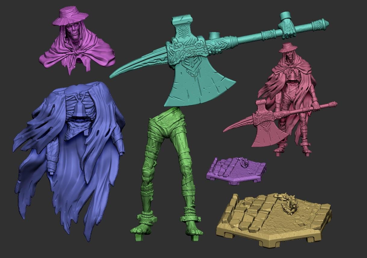 Church Giant Miniature - 53mm / 102mm - DraGun Studios