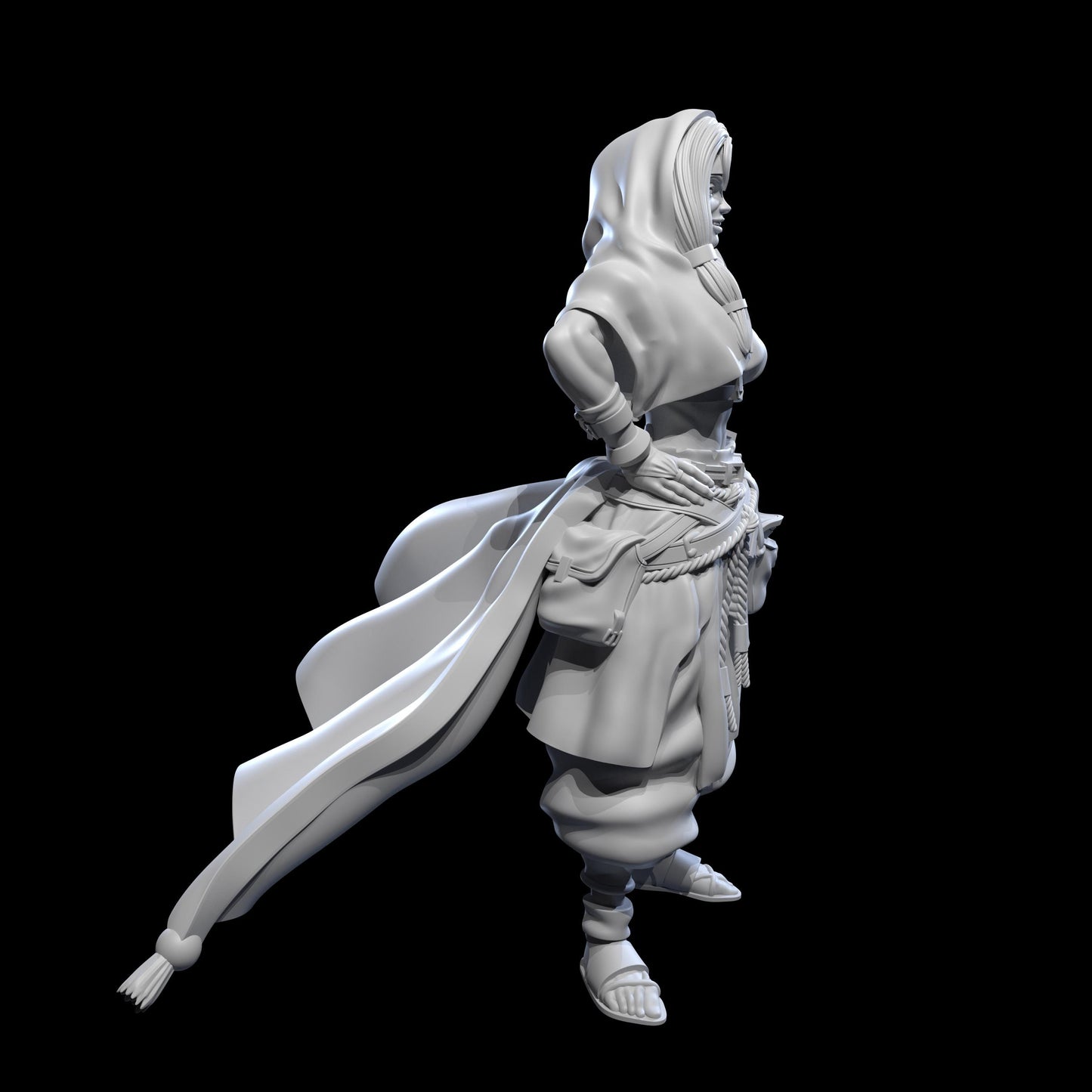 Layla Zephris Miniature - 28mm / 32mm / 36mm - Lily's Minis - Resin Printed Miniature