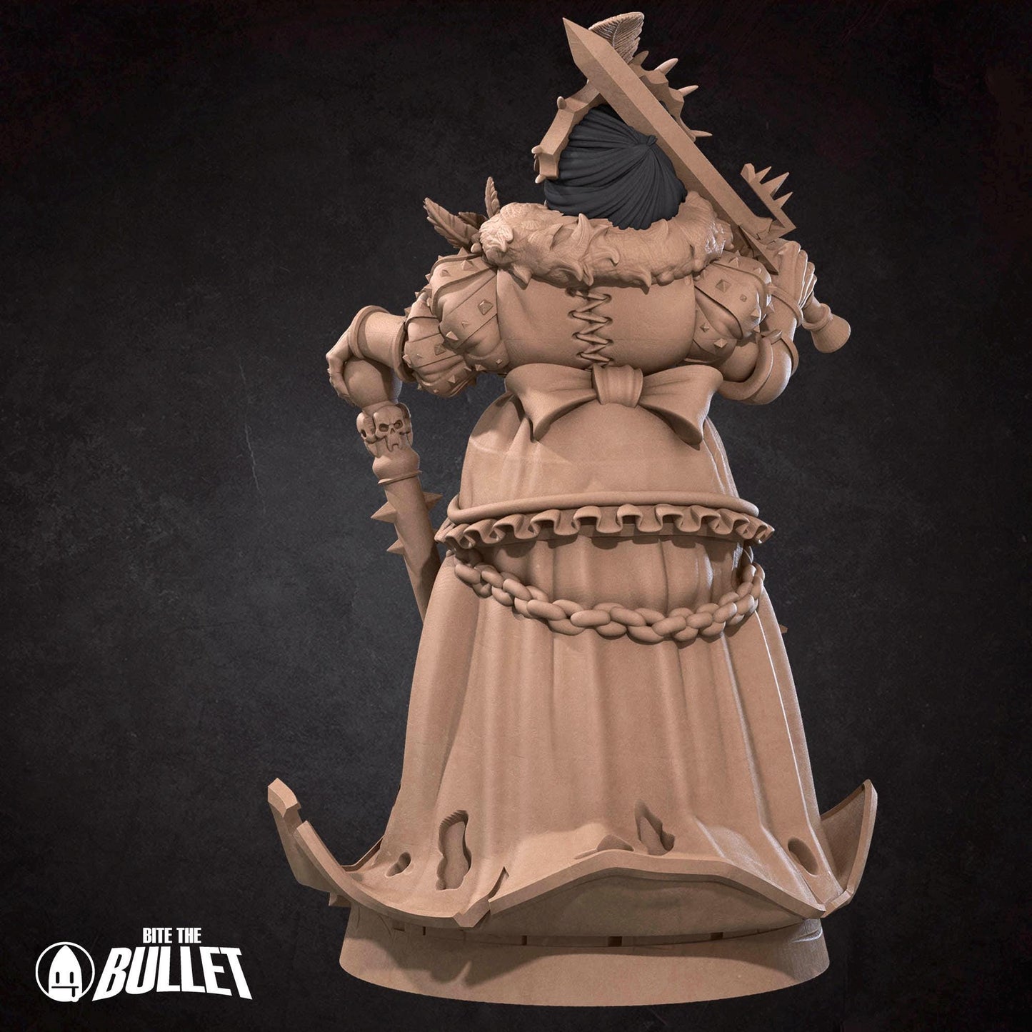 Vampire Countess Miniature - 28mm / 32mm / 36mm - Bite the Bullet - Resin Printed Figure for D&D, TTRPGs, and Board Games