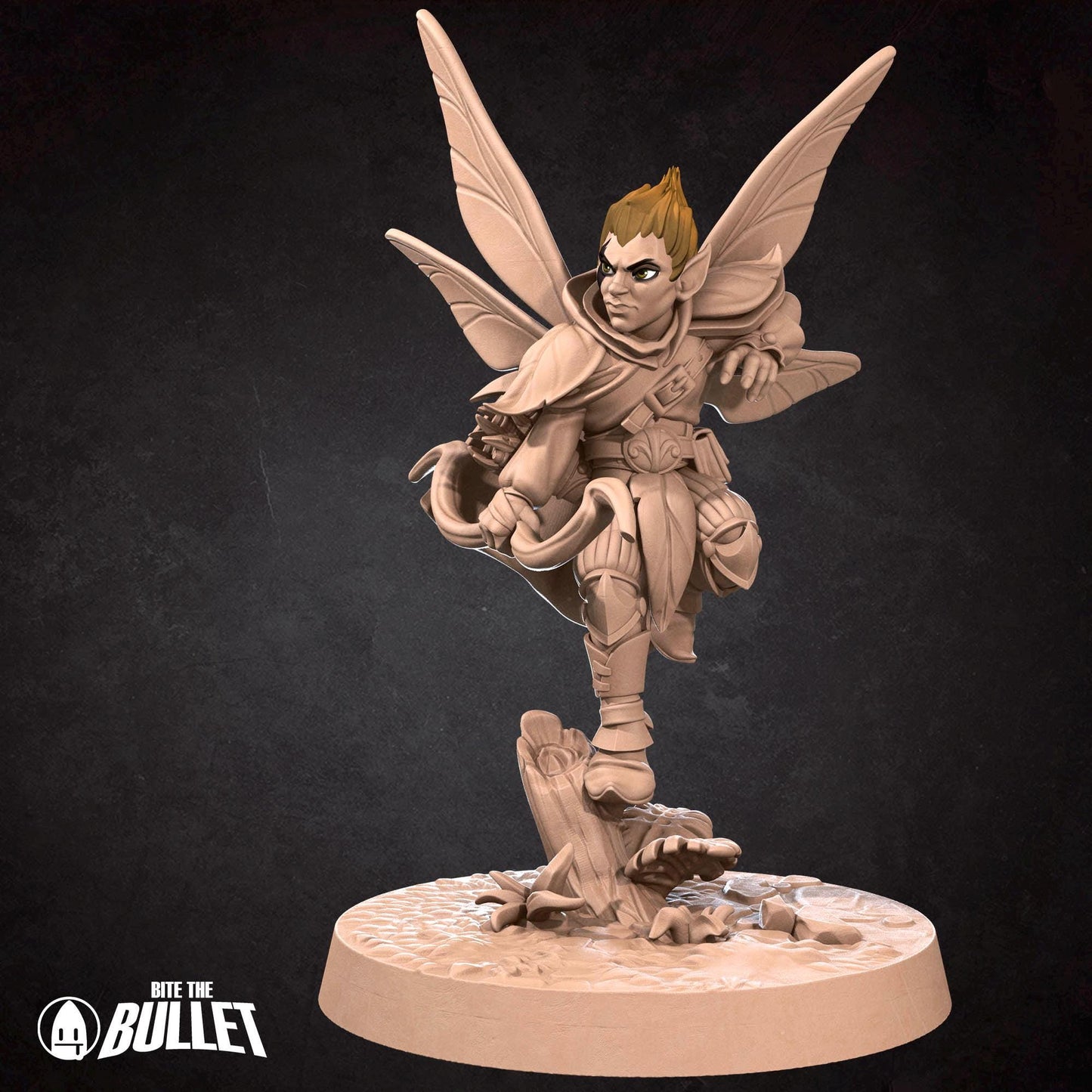 Pixie Ranger Miniature - 28mm / 32mm / 36mm - Bite the Bullet - Resin Printed Figure for D&D, TTRPGs, and Board Games