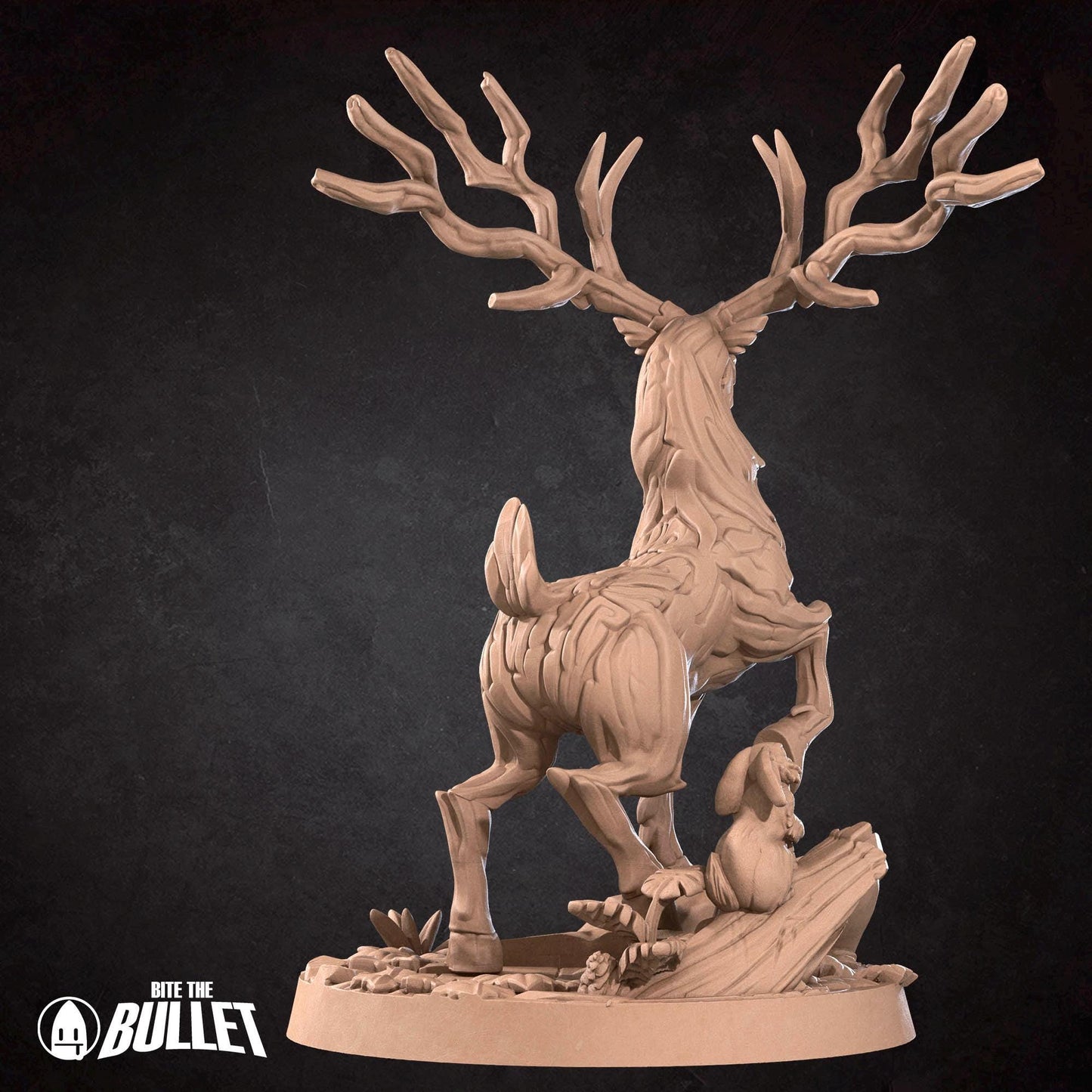 Human Animist Miniature - 28mm / 32mm / 36mm - Bite the Bullet - Resin Printed Figure for D&D, TTRPGs, and Board Games