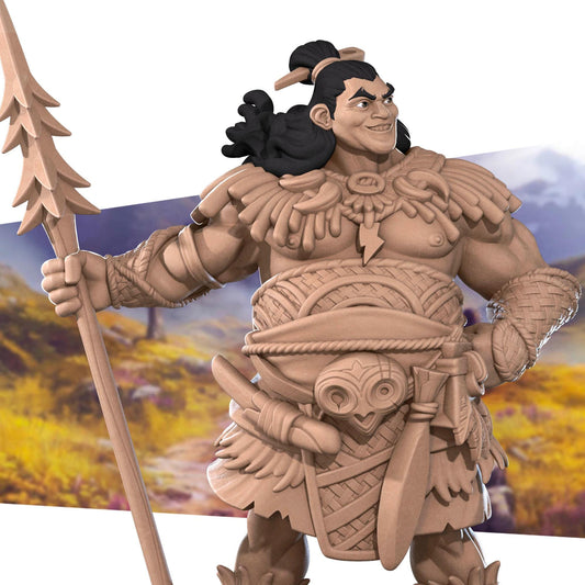 Human Exemplar Miniature - 28mm / 32mm / 36mm - Bite the Bullet - Resin Printed Figure for D&D, TTRPGs, and Board Games