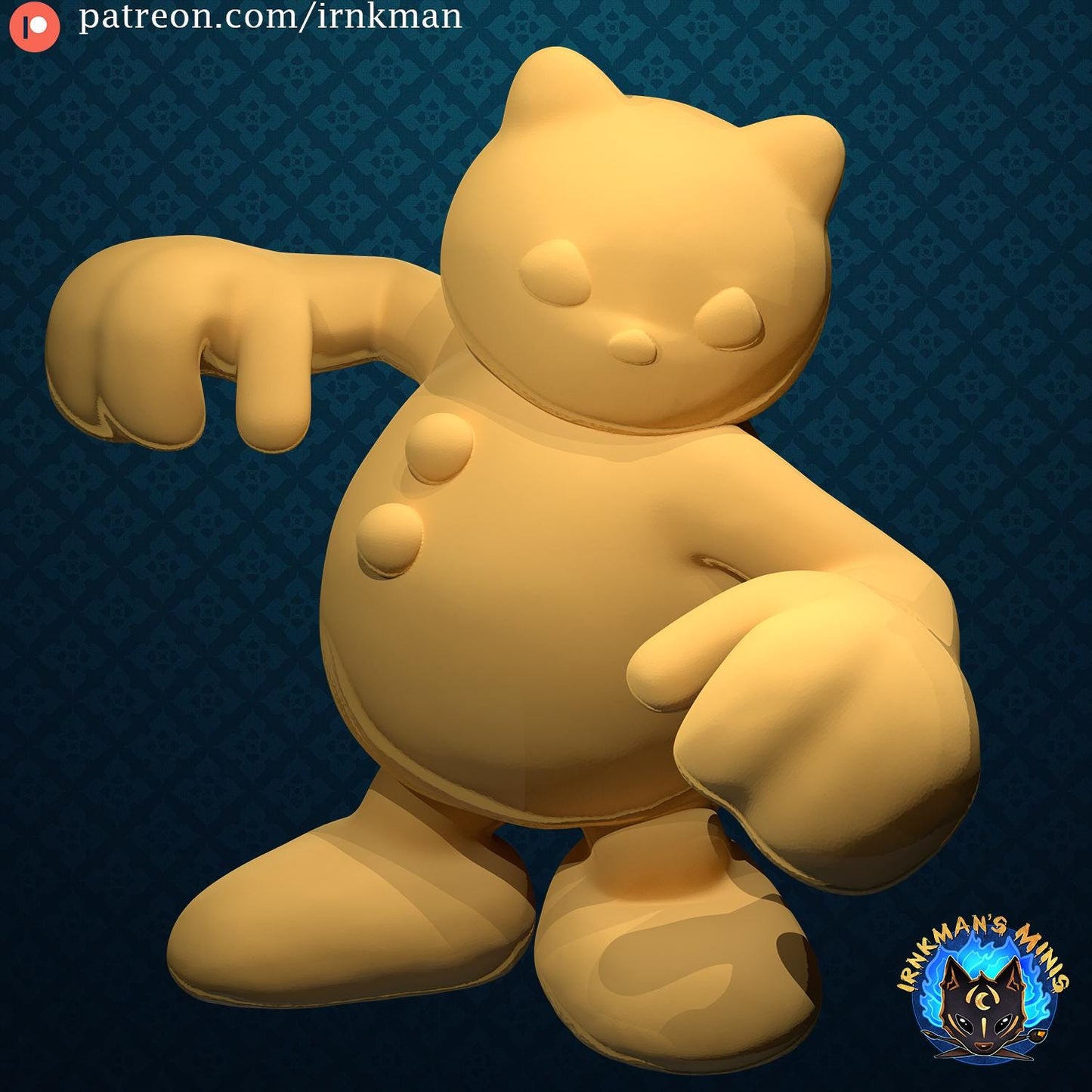 Frigimon Miniature - Irnkman's Minis
