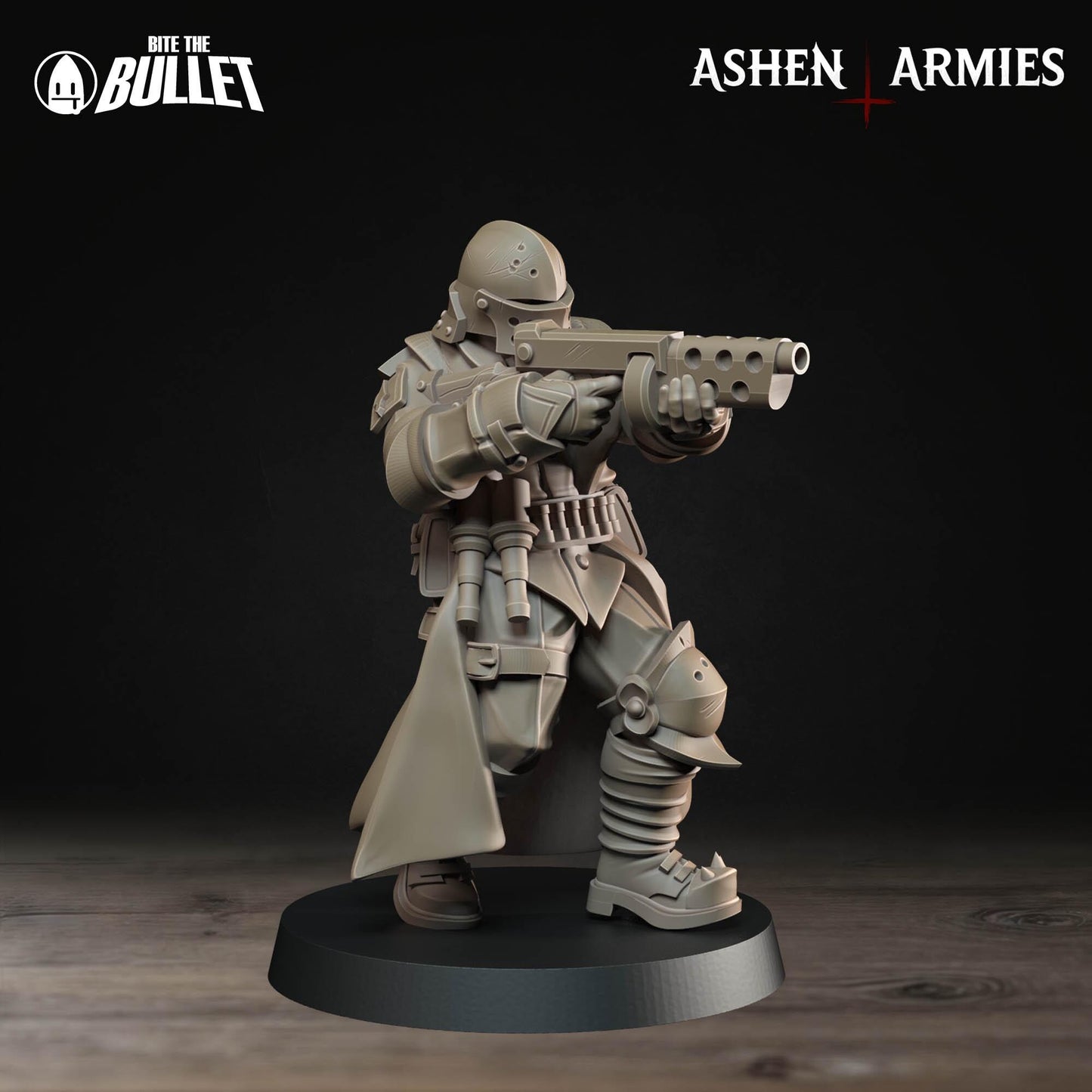 Sanctified Legion Yeoman Miniature (4 Variations) - 28mm / 32mm / 36mm - Bite the Bullet - Resin Printed Wargaming Figure