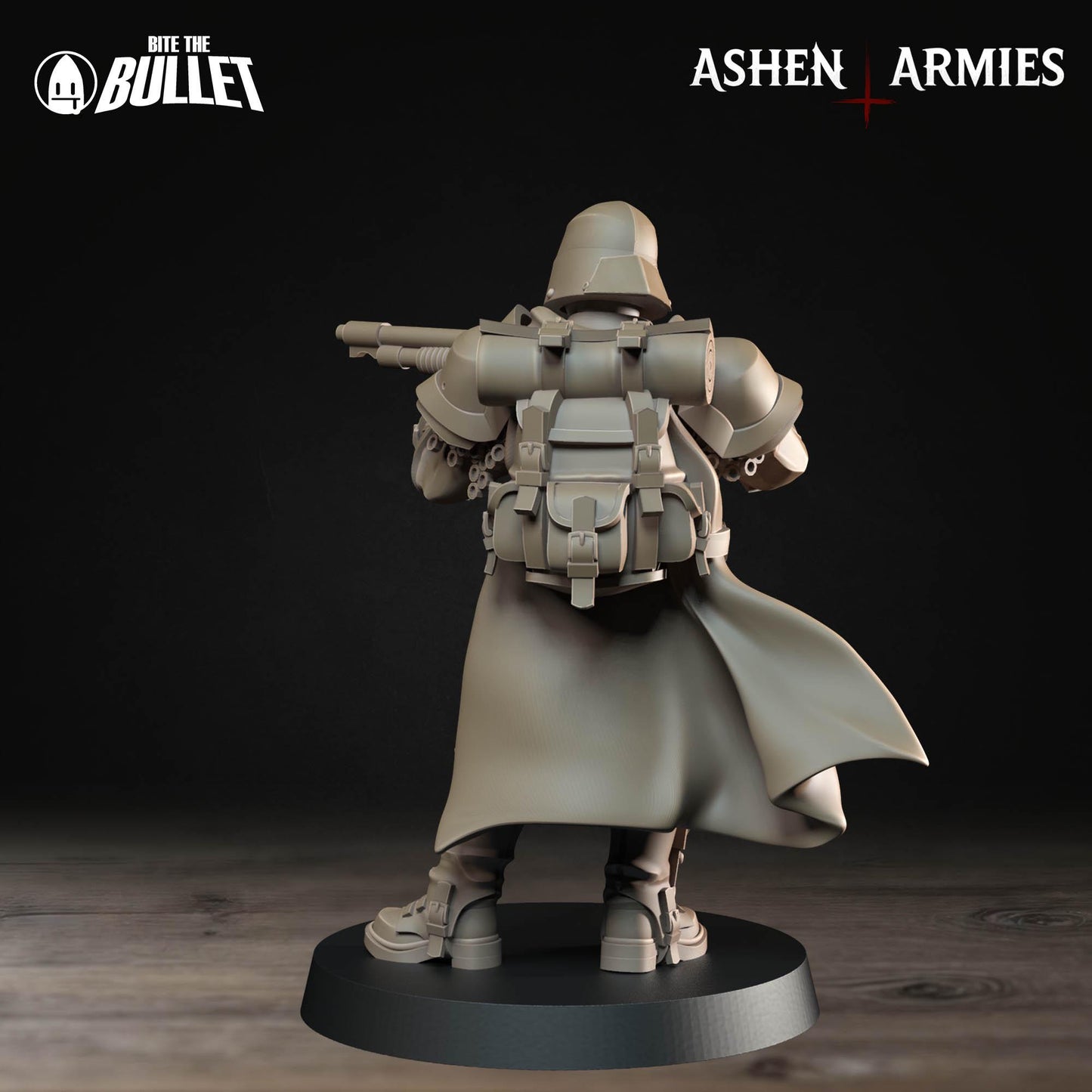 Sanctified Legion Yeoman Miniature (4 Variations) - 28mm / 32mm / 36mm - Bite the Bullet - Resin Printed Wargaming Figure