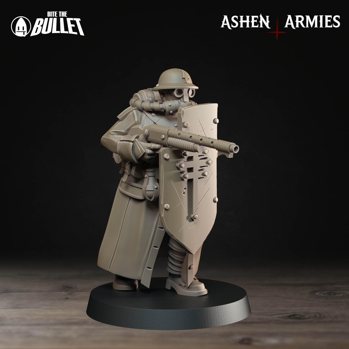 Sanctified Legion Yeoman Miniature (4 Variations) - 28mm / 32mm / 36mm - Bite the Bullet - Resin Printed Wargaming Figure