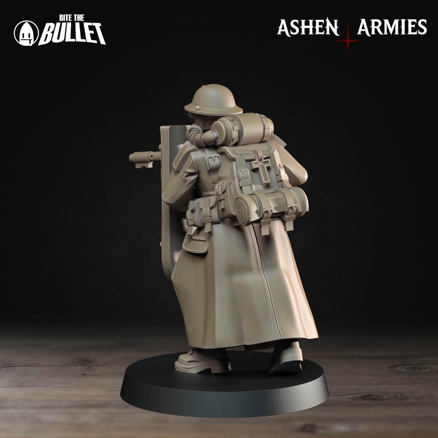 Sanctified Legion Yeoman Miniature (4 Variations) - 28mm / 32mm / 36mm - Bite the Bullet - Resin Printed Wargaming Figure