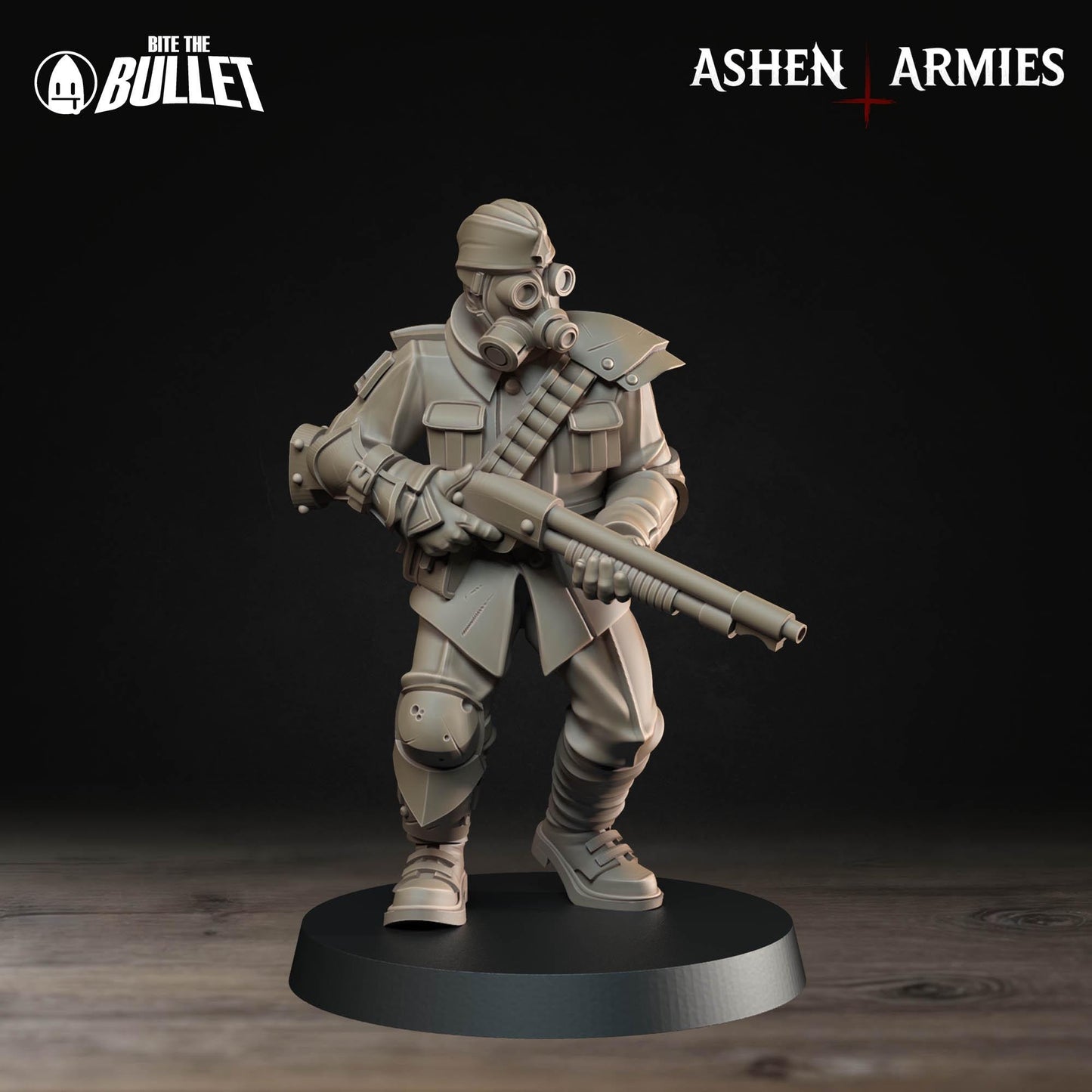Sanctified Legion Yeoman Miniature (4 Variations) - 28mm / 32mm / 36mm - Bite the Bullet - Resin Printed Wargaming Figure