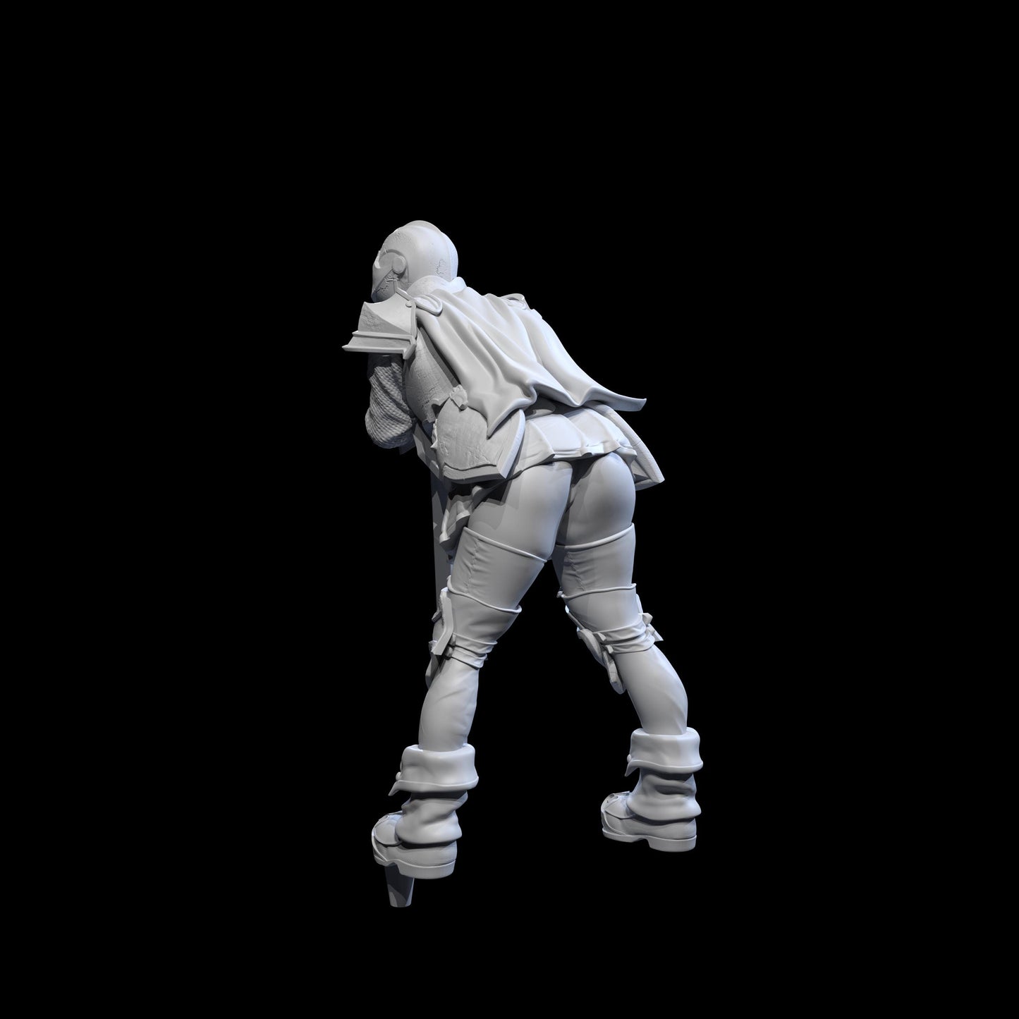 Astrana Goja Miniature (Standard and NSFW) - 28mm / 32mm / 36mm / 75mm - HardWitch Games - Resin Printed Figure for D&D and TTRPGs