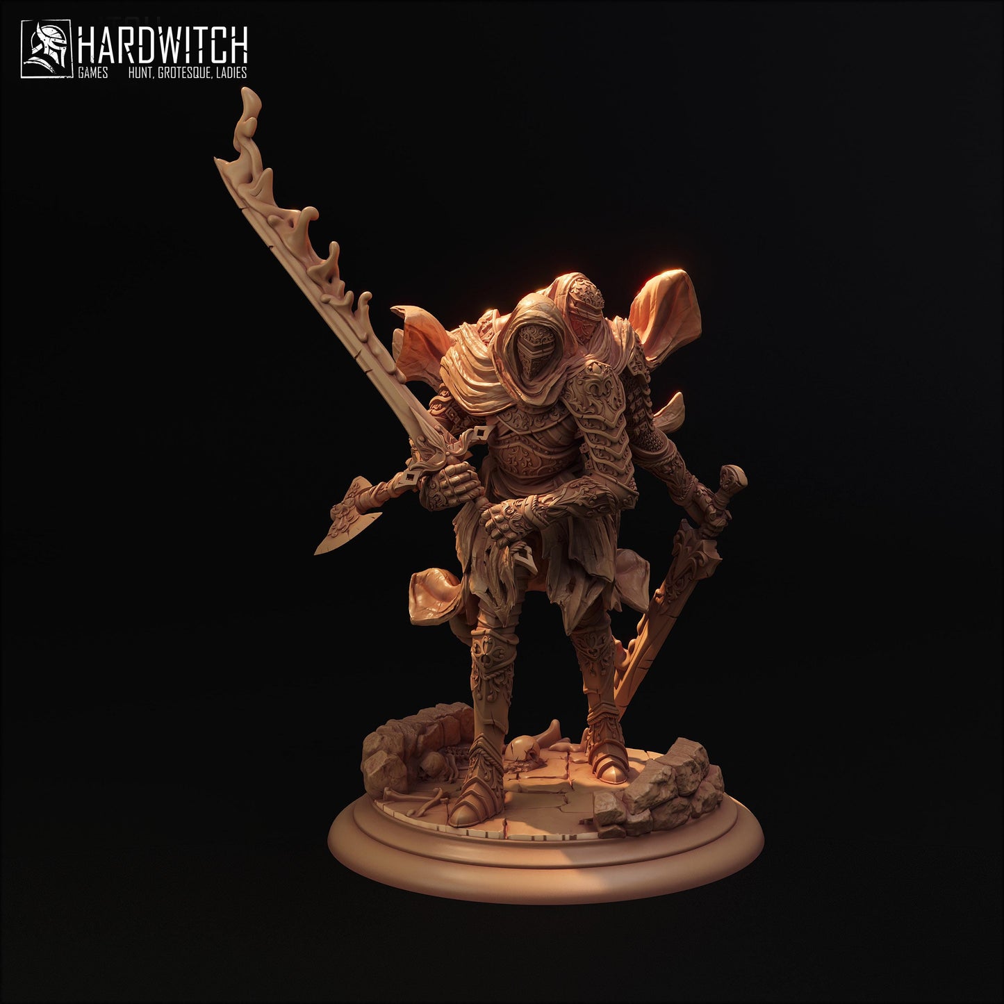 Colitax Asorus Miniature - 28mm / 32mm / 36mm - HardWitch Games - Resin Printed Figure for D&D and TTRPGs