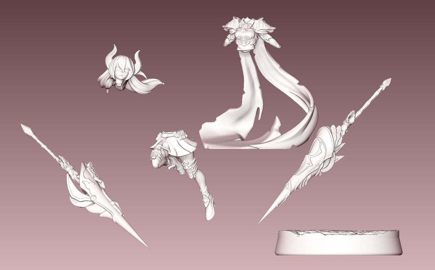 Sky Tyrant Miniature - 28mm / 32mm / 36mm / 75mm - LPOMC - Resin Printed Figure for D&D, TTRPGs, and Board Games