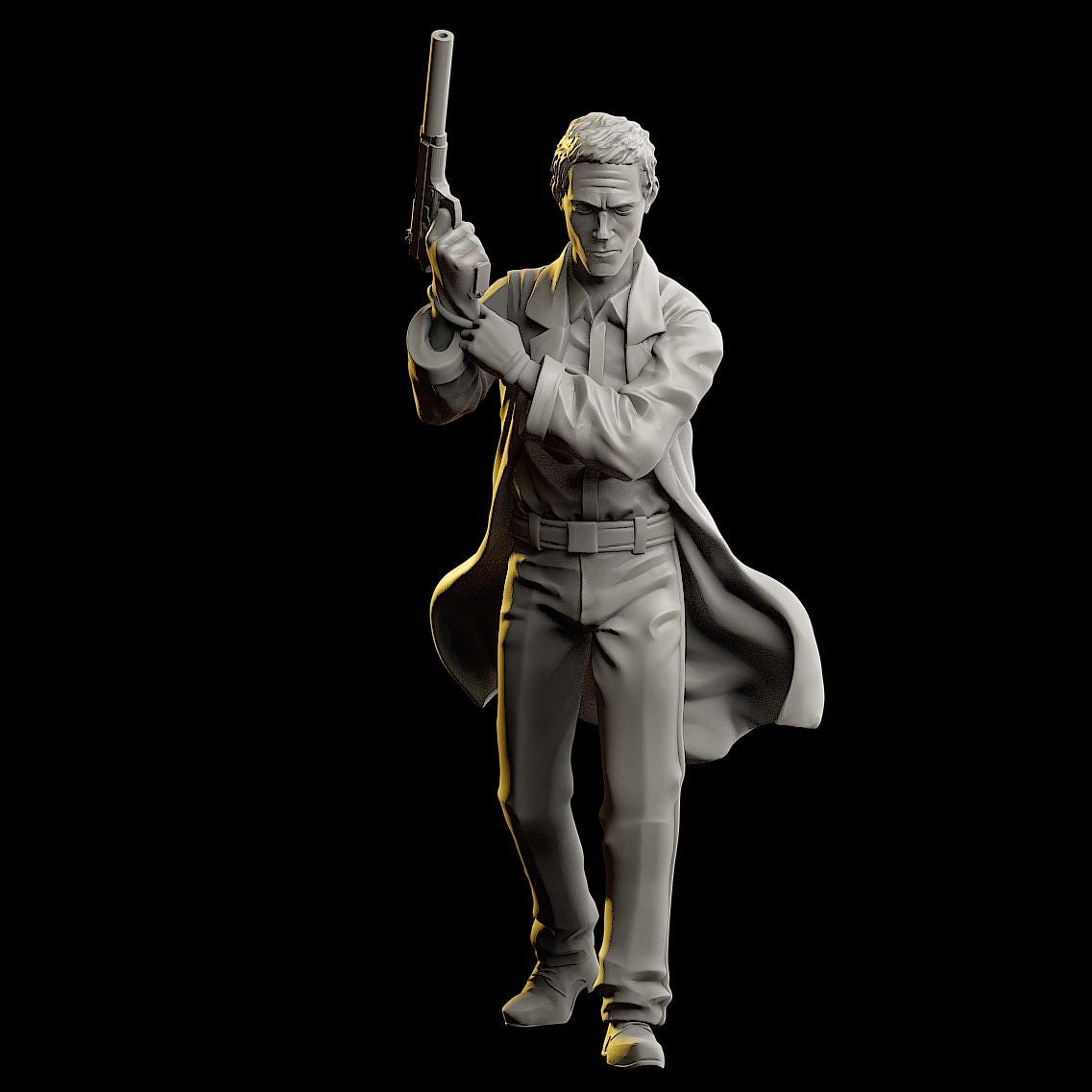 Doctor Survivor 2 Miniature - 28mm / 32mm / 36mm - VaultZ - Resin Printed Figures for D&D, TTRPGs, Zombicide, and Board Games