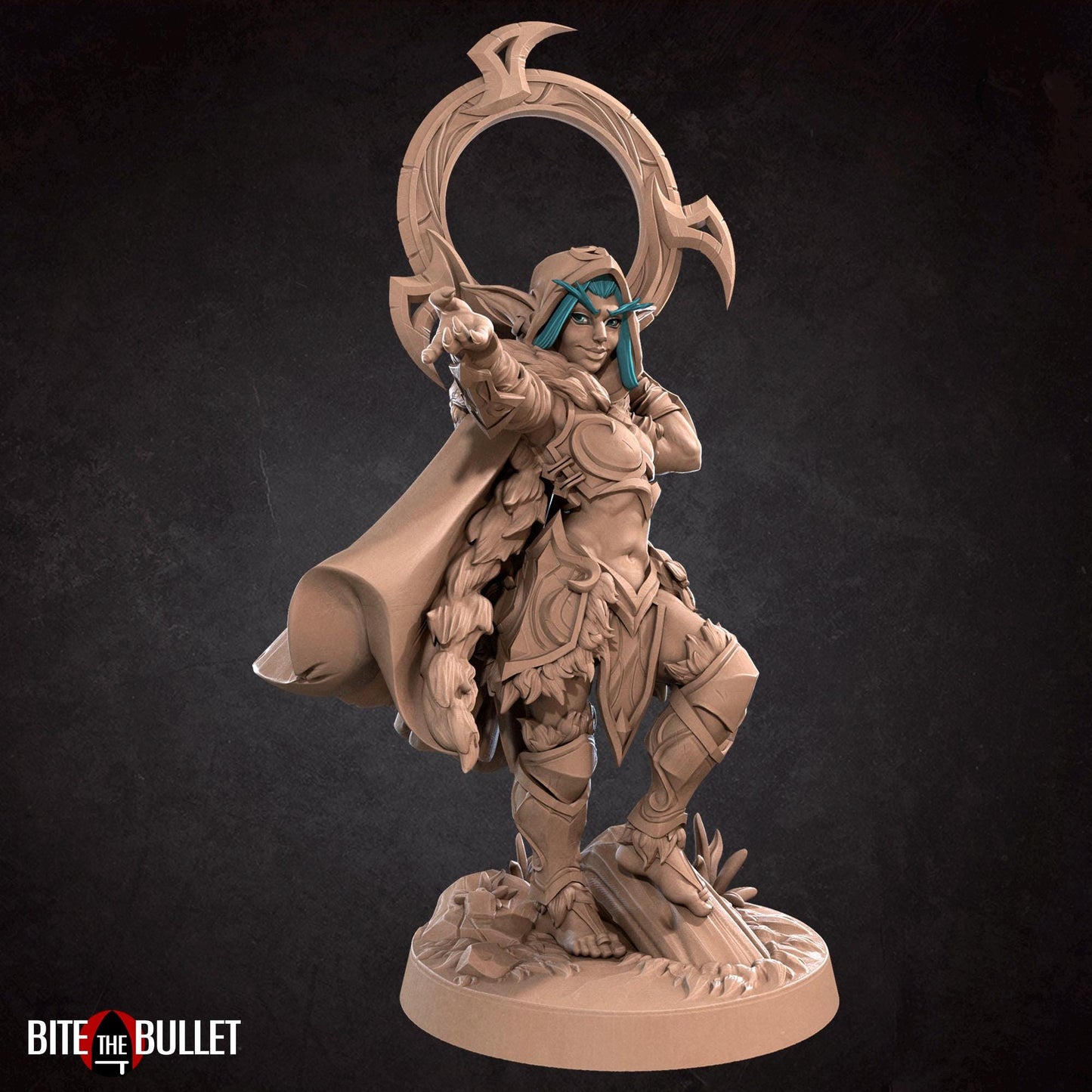 Night Elf Rogue Eve Miniature - 28mm / 32mm / 36mm - Bite the Bullet - Resin Printed Figure for D&D, TTRPGs, and Board Games