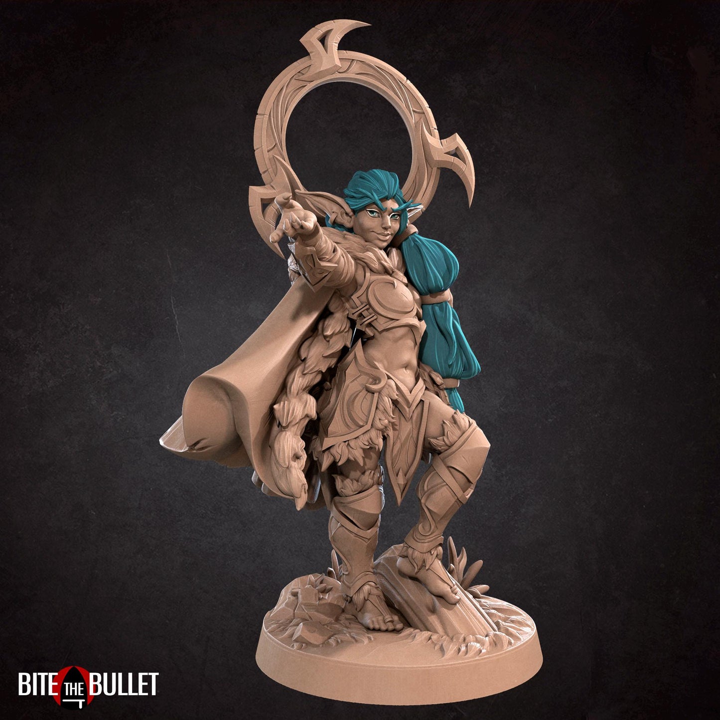 Night Elf Rogue Eve Miniature - 28mm / 32mm / 36mm - Bite the Bullet - Resin Printed Figure for D&D, TTRPGs, and Board Games