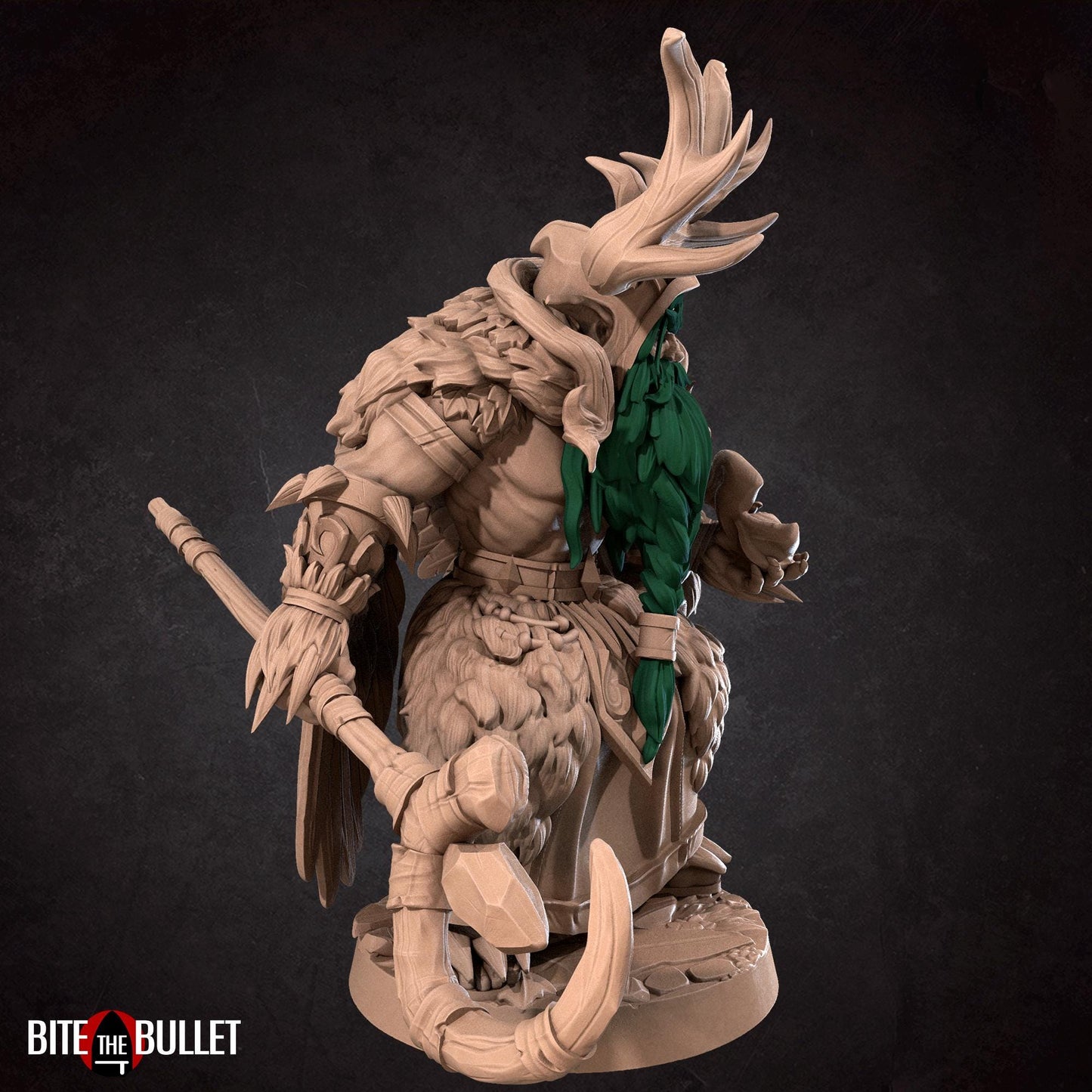 Night Elf Hero Teladrius Miniature - 28mm / 32mm / 36mm - Bite the Bullet - Resin Printed Figure for D&D, TTRPGs, and Board Games