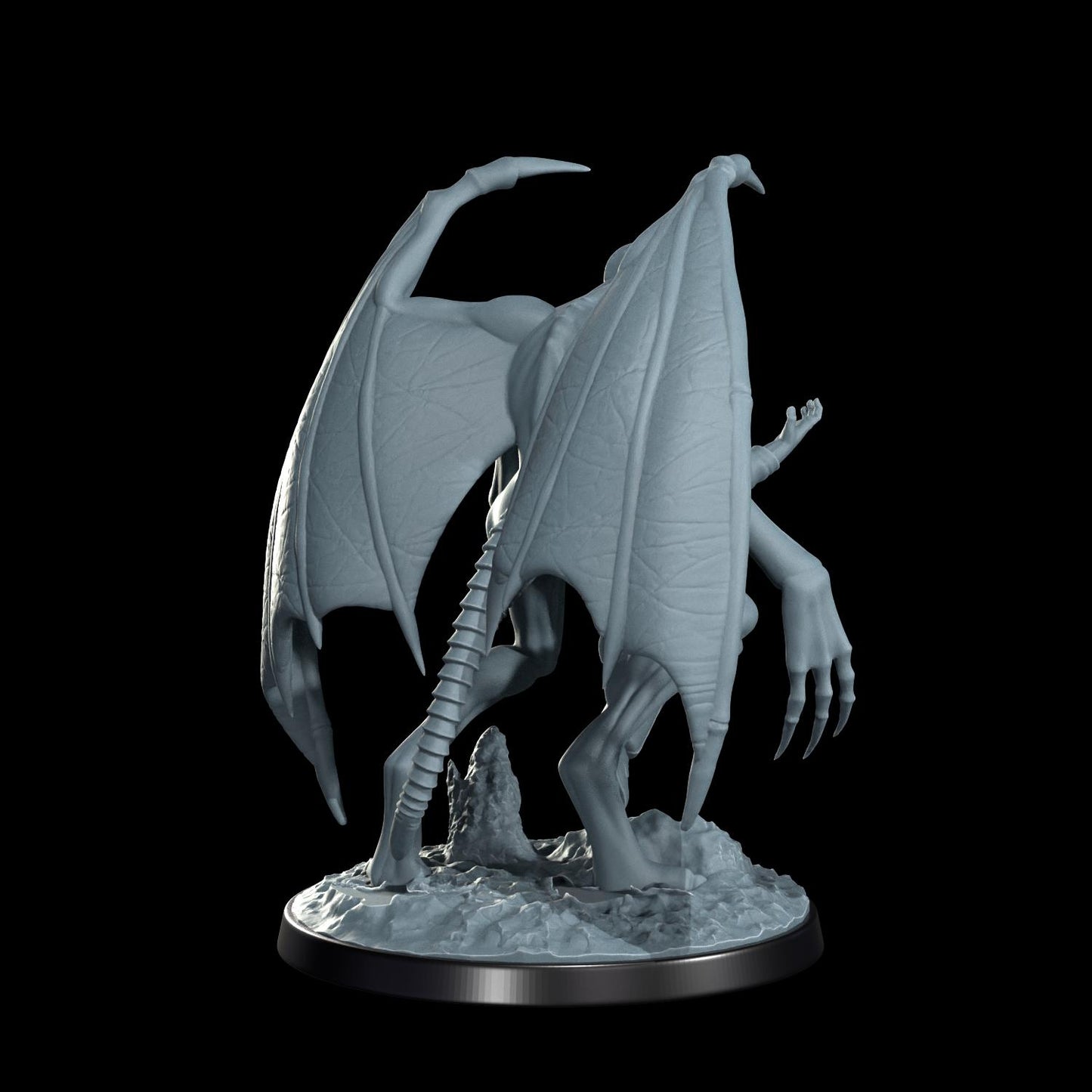 Nightgaunt's Claim Miniature - 28mm / 32mm / 36mm - Cosmondo - Resin Printed Figure for Arkham Horror, D&D, TTRPGs, and Board Games