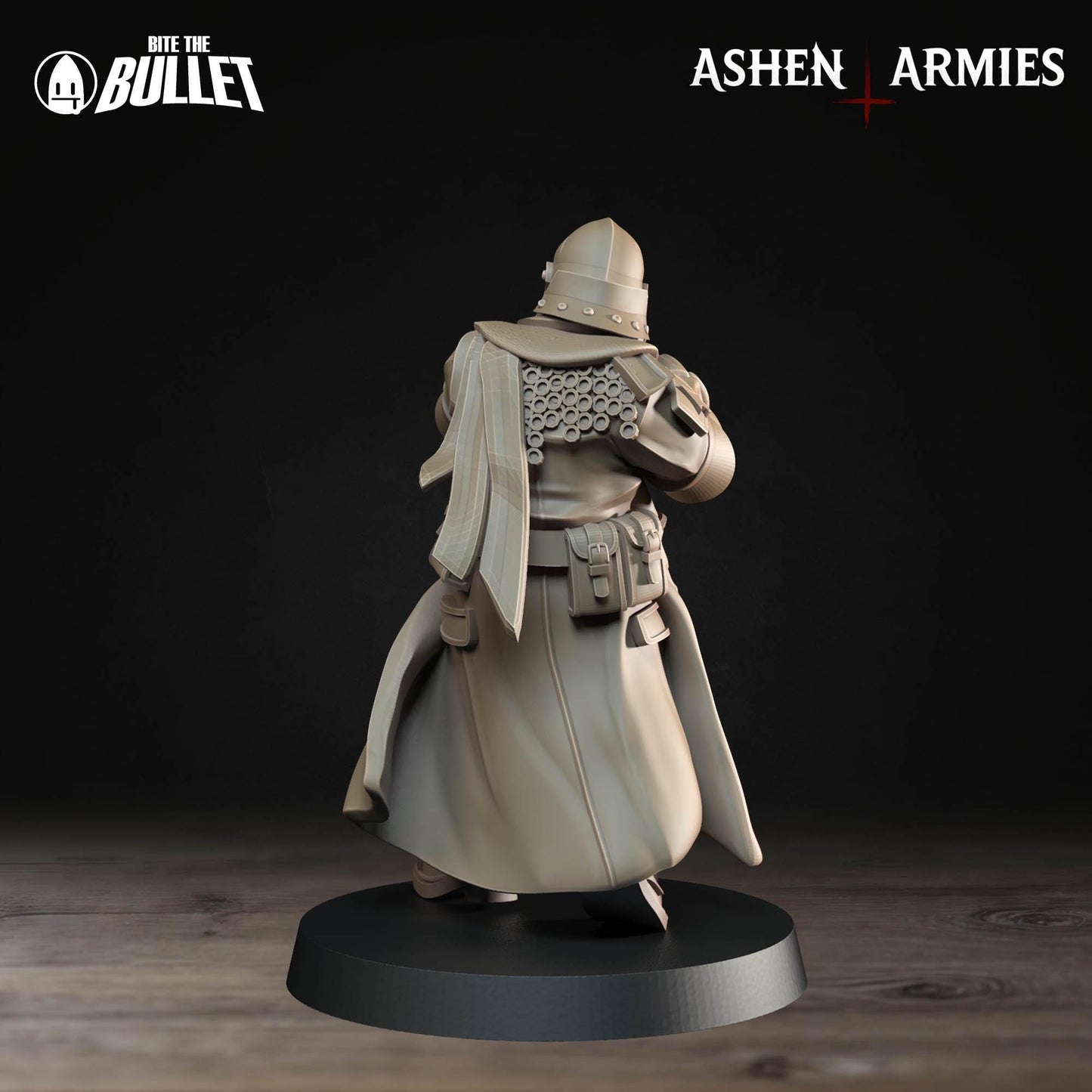 Sanctified Legion Yeoman Miniature (4 Variations) - 28mm / 32mm / 36mm - Bite the Bullet - Resin Printed Wargaming Figure