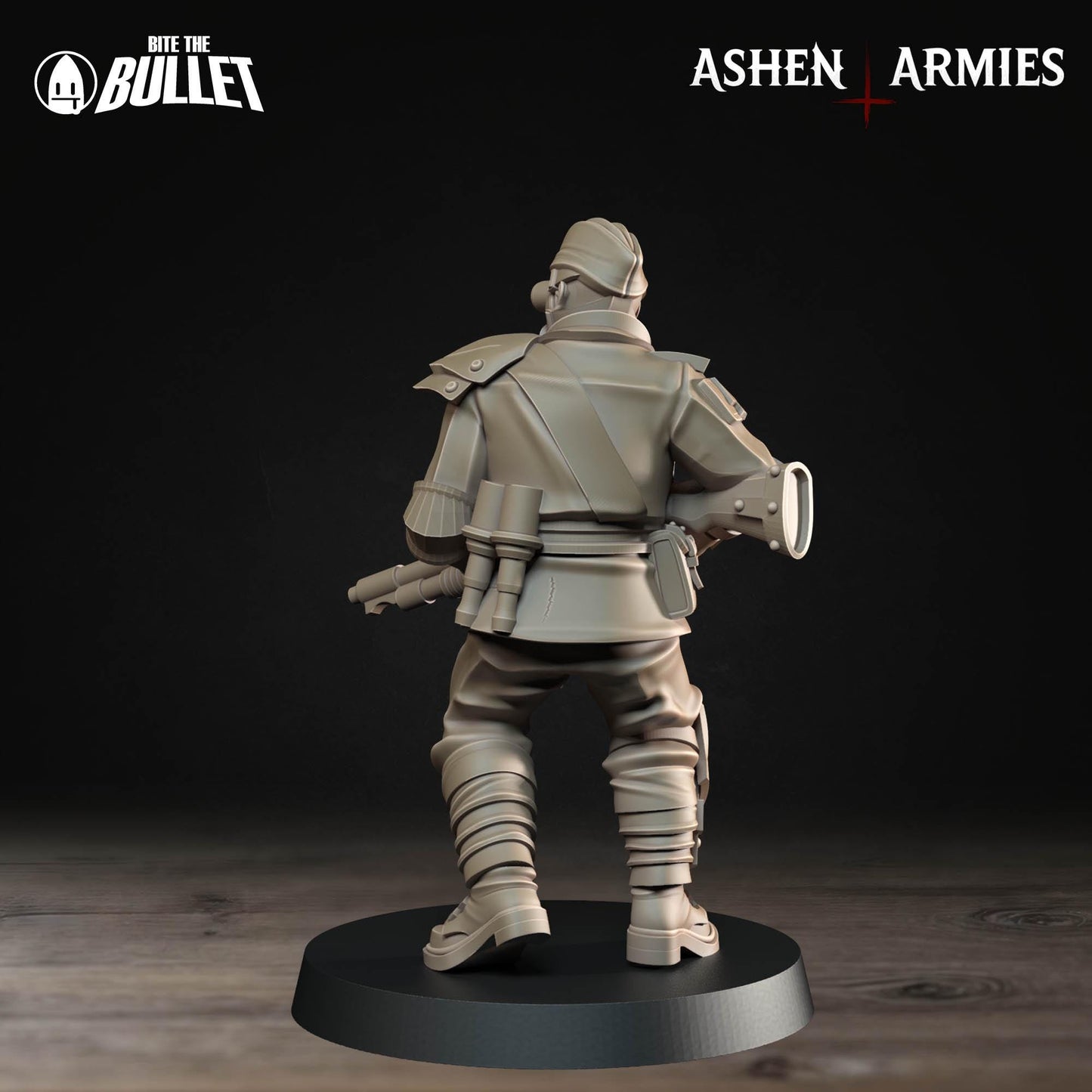 Sanctified Legion Yeoman Miniature (4 Variations) - 28mm / 32mm / 36mm - Bite the Bullet - Resin Printed Wargaming Figure