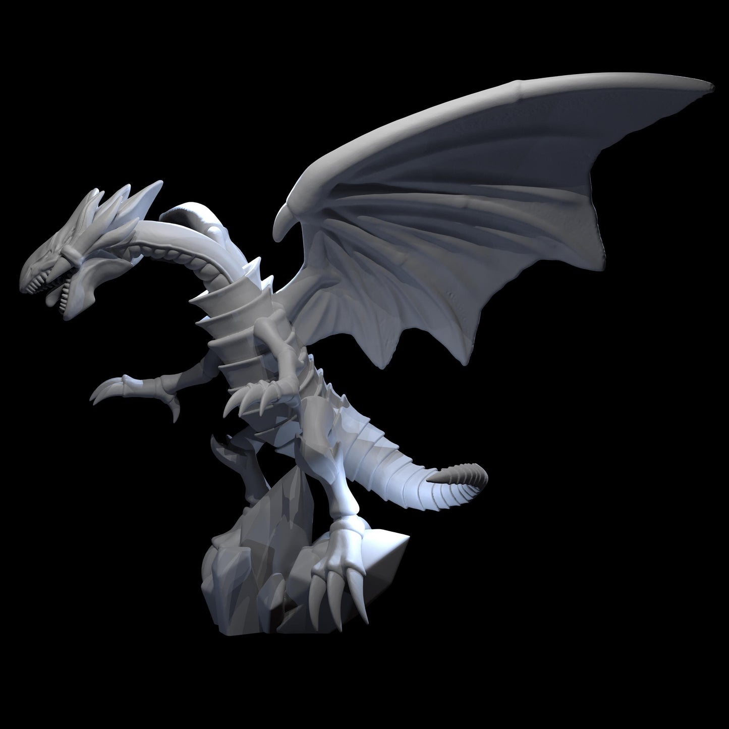 Blue Eyes White Dragon Miniature - Irnkman's Minis - 28mm / 32mm / 36mm