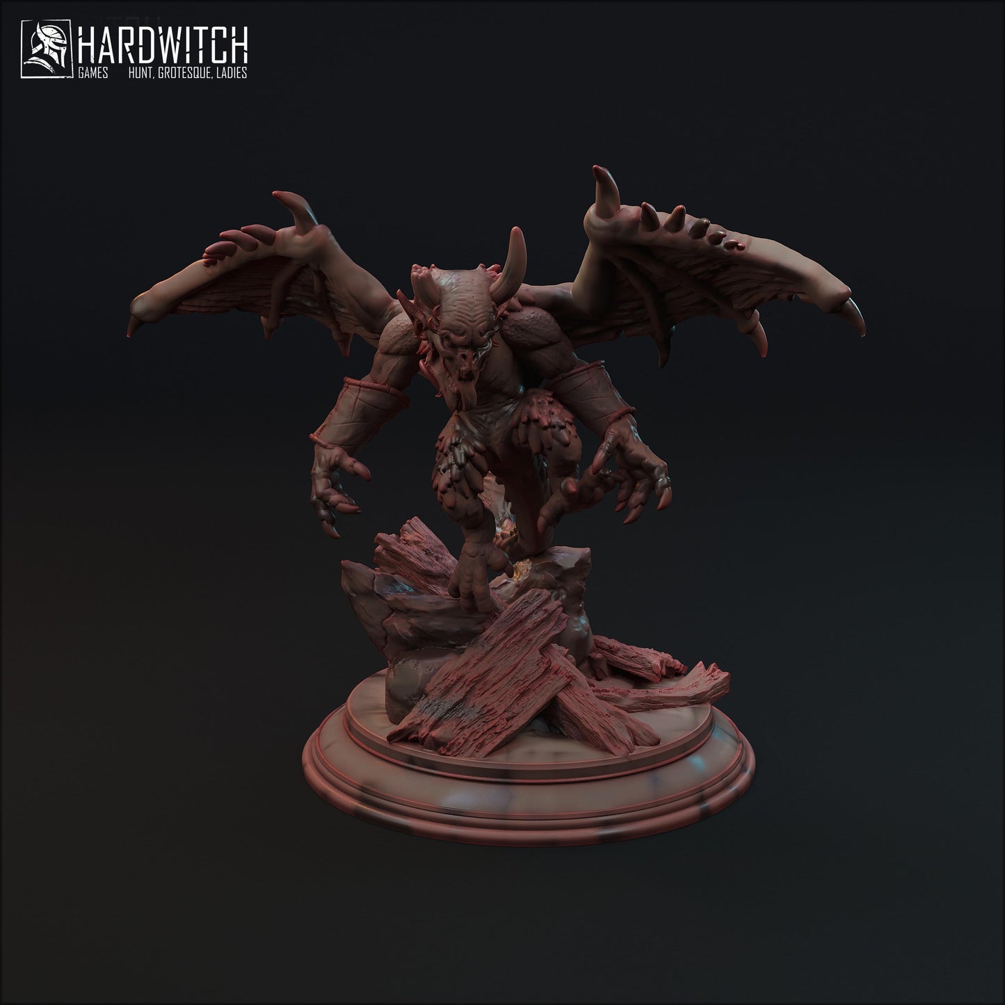 Imp Miniature Set - 28mm / 32mm / 36mm - HardWitch Games - Resin Printed Figures for D&D, TTRPGs, and Board Games