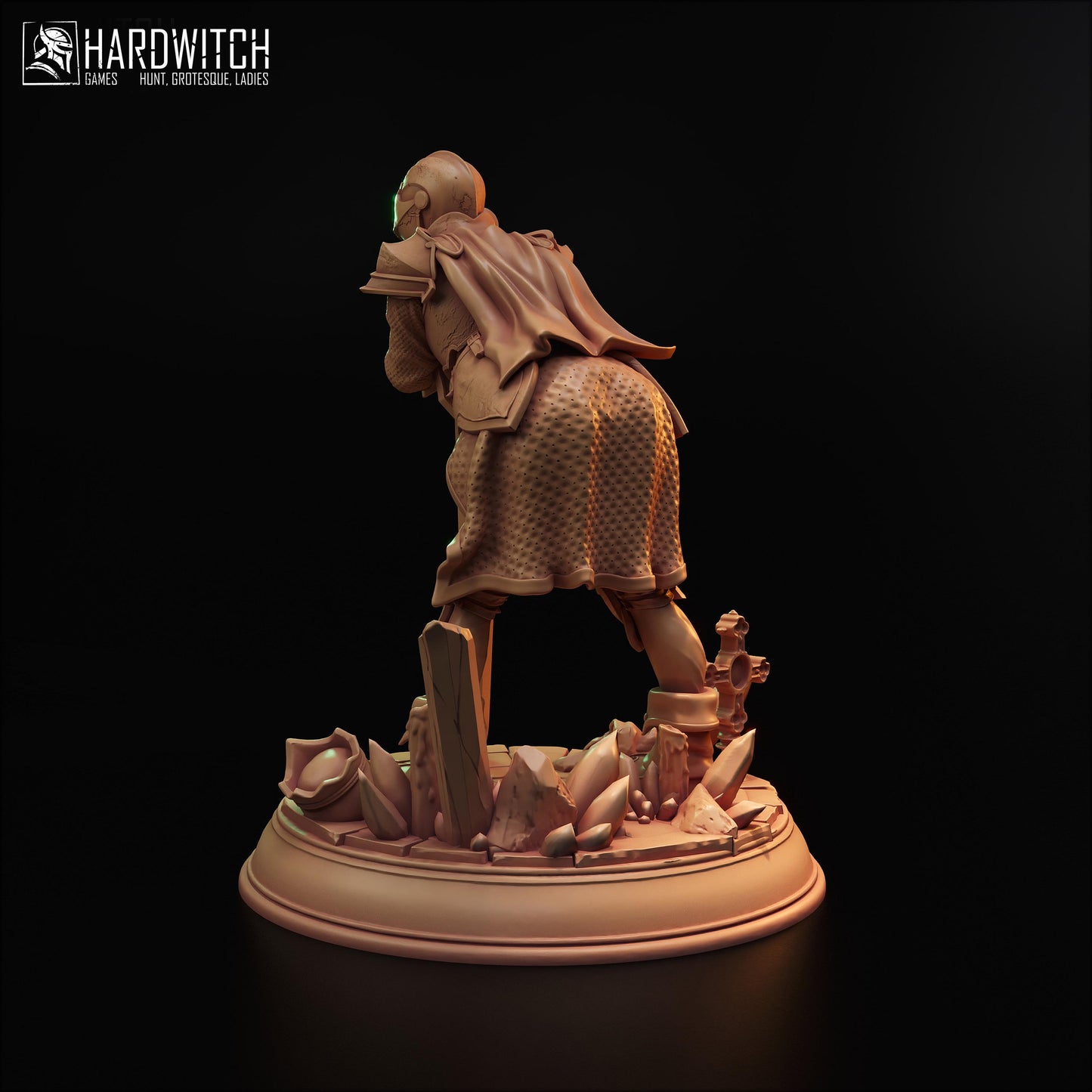 Astrana Goja Miniature (Standard and NSFW) - 28mm / 32mm / 36mm / 75mm - HardWitch Games - Resin Printed Figure for D&D and TTRPGs