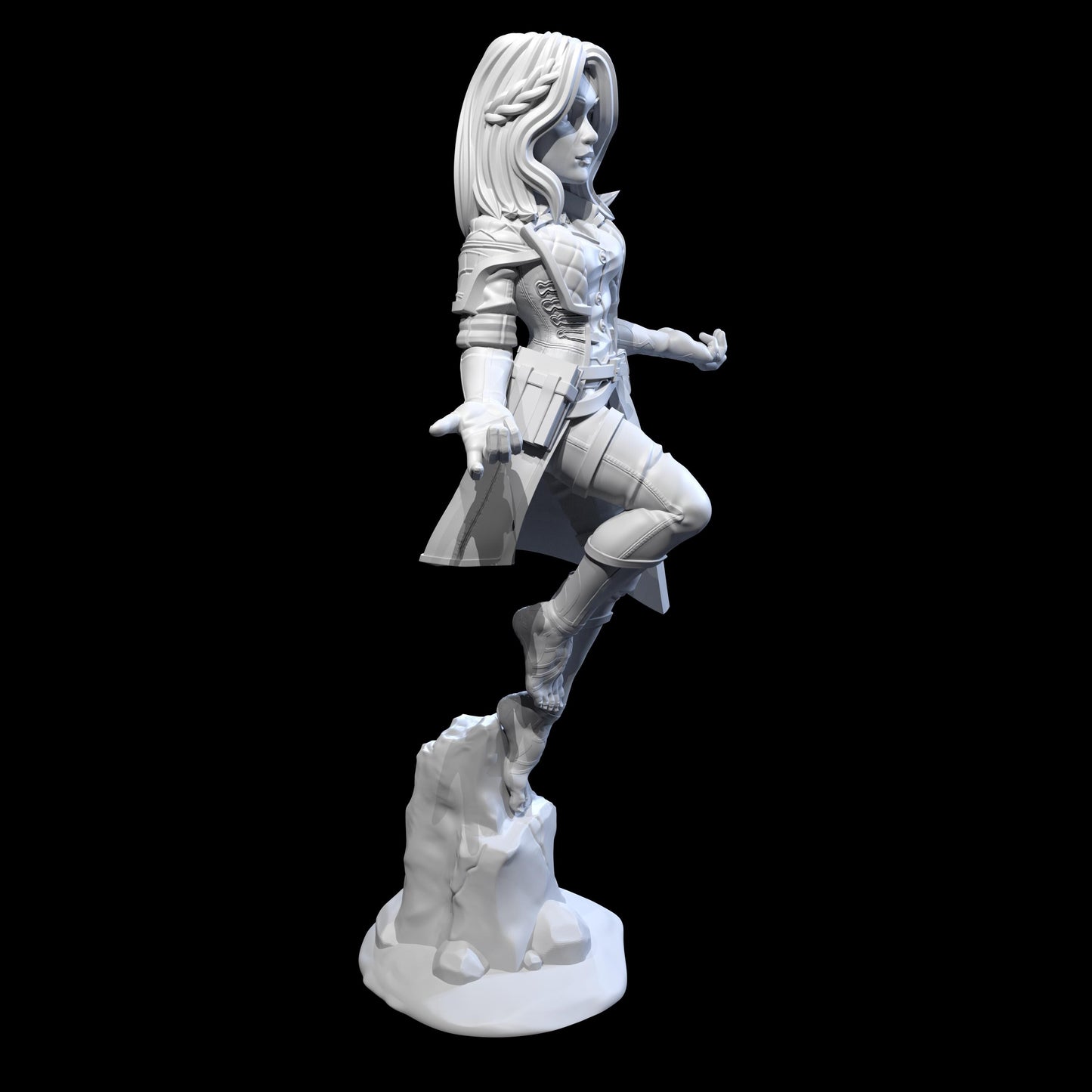 Lune Miniature - 28mm / 32mm / 36mm / 75mm - Ethan Savage Studios - Resin Printed Figure for D&D, TTRPGs, and Board Games