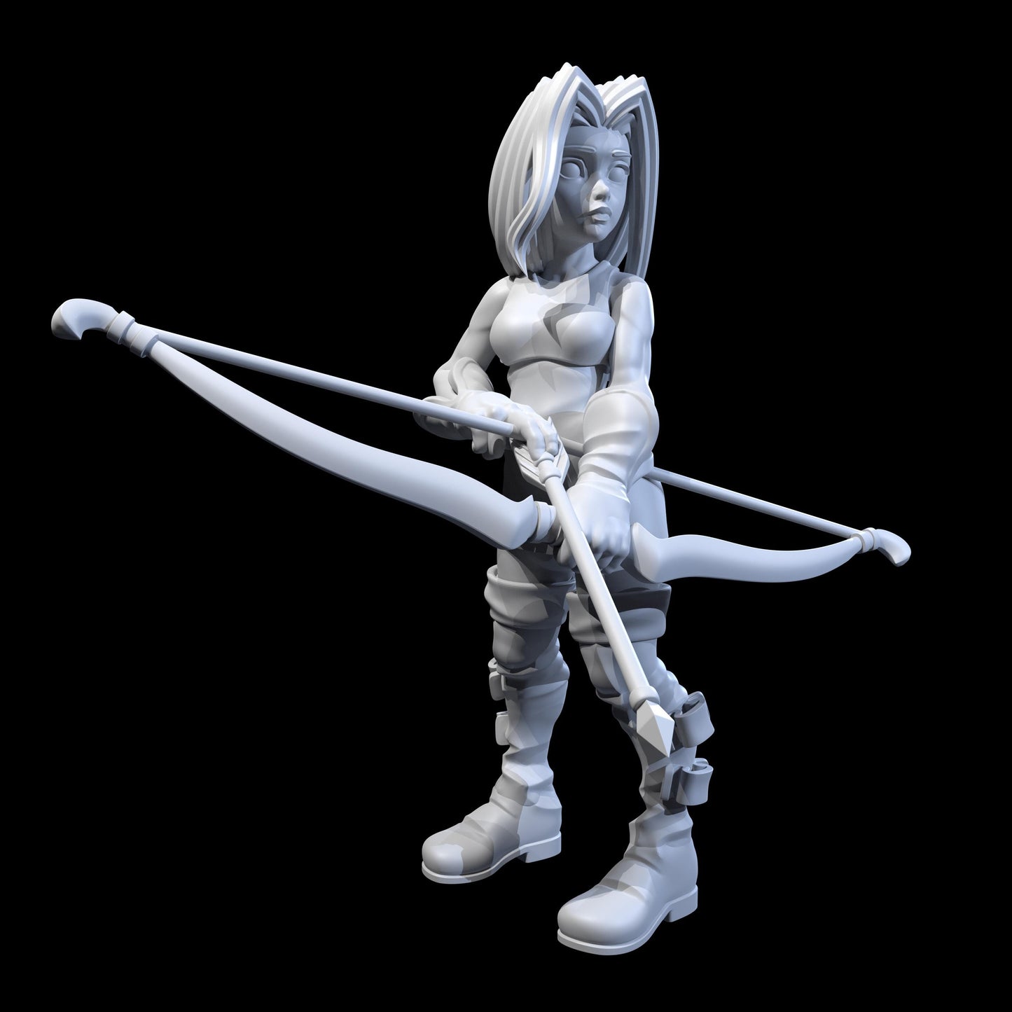 Archer Miniature - 28mm / 32mm / 36mm - Ethan Savage Studios - Resin Printed Figure for D&D, TTRPGs, and Board Games