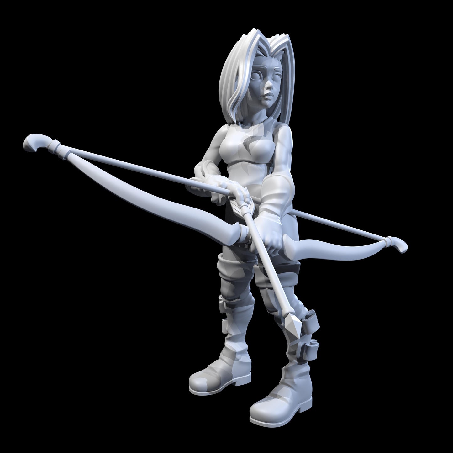 Archer Miniature - 28mm / 32mm / 36mm - Ethan Savage Studios - Resin Printed Figure for D&D, TTRPGs, and Board Games