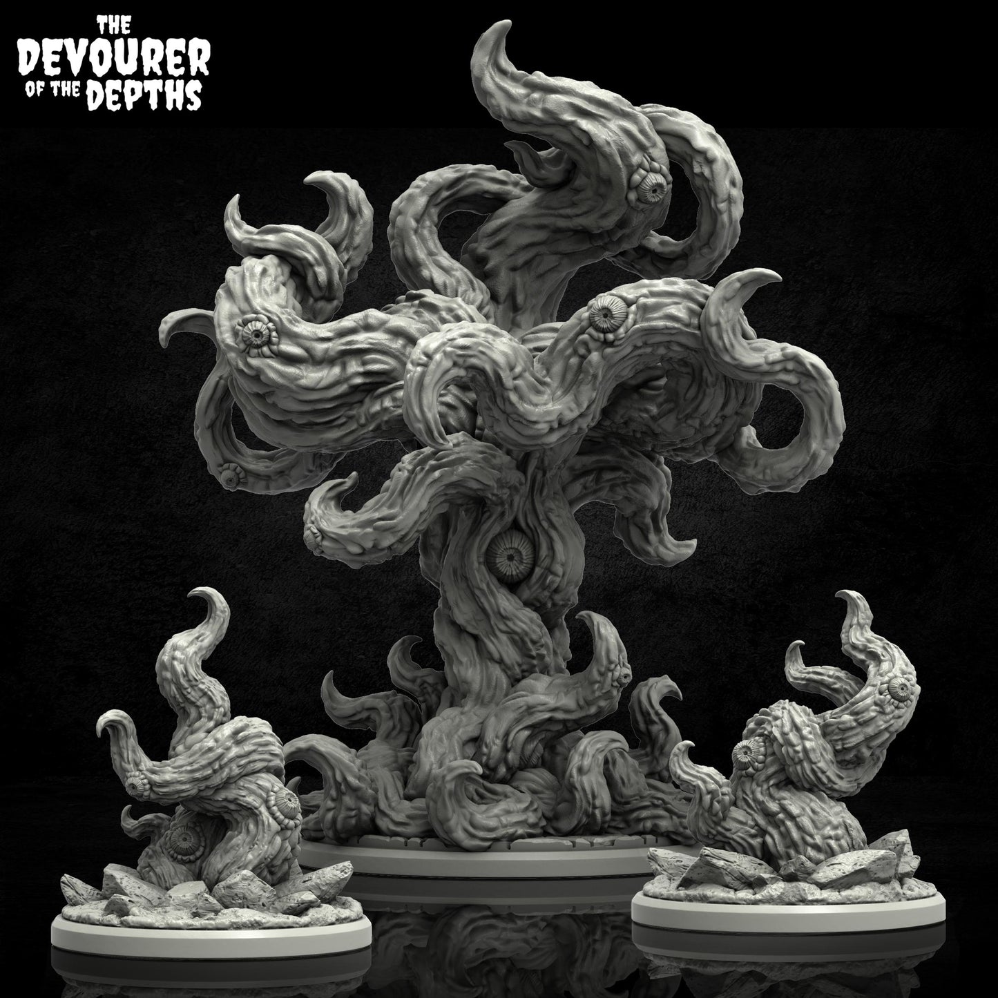 Umordhtoth Miniature - 28mm / 32mm / 36mm - Adaevy Creations - Resin Printed Figure for Arkham Horror, Unfathomable, TTRPGs & Board Games
