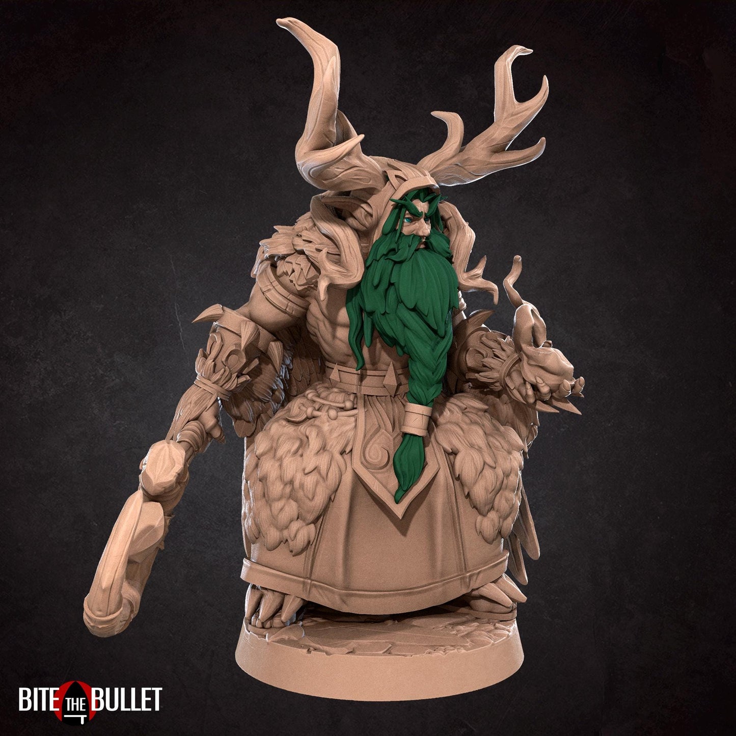 Night Elf Hero Teladrius Miniature - 28mm / 32mm / 36mm - Bite the Bullet - Resin Printed Figure for D&D, TTRPGs, and Board Games