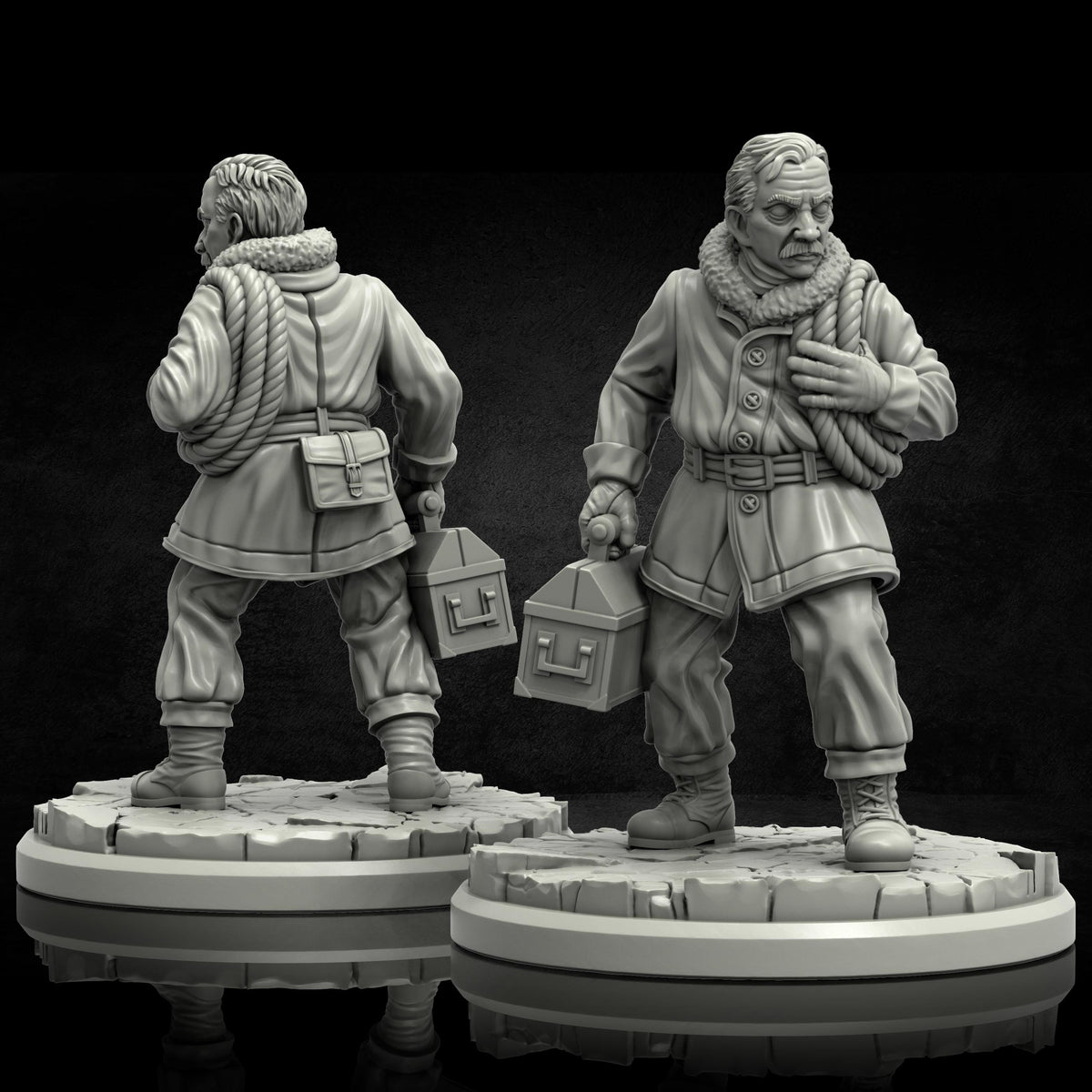 Peabody Miniature - 28mm / 32mm / 36mm - Adaevy Creations - Resin Printed Figure for Arkham Horror