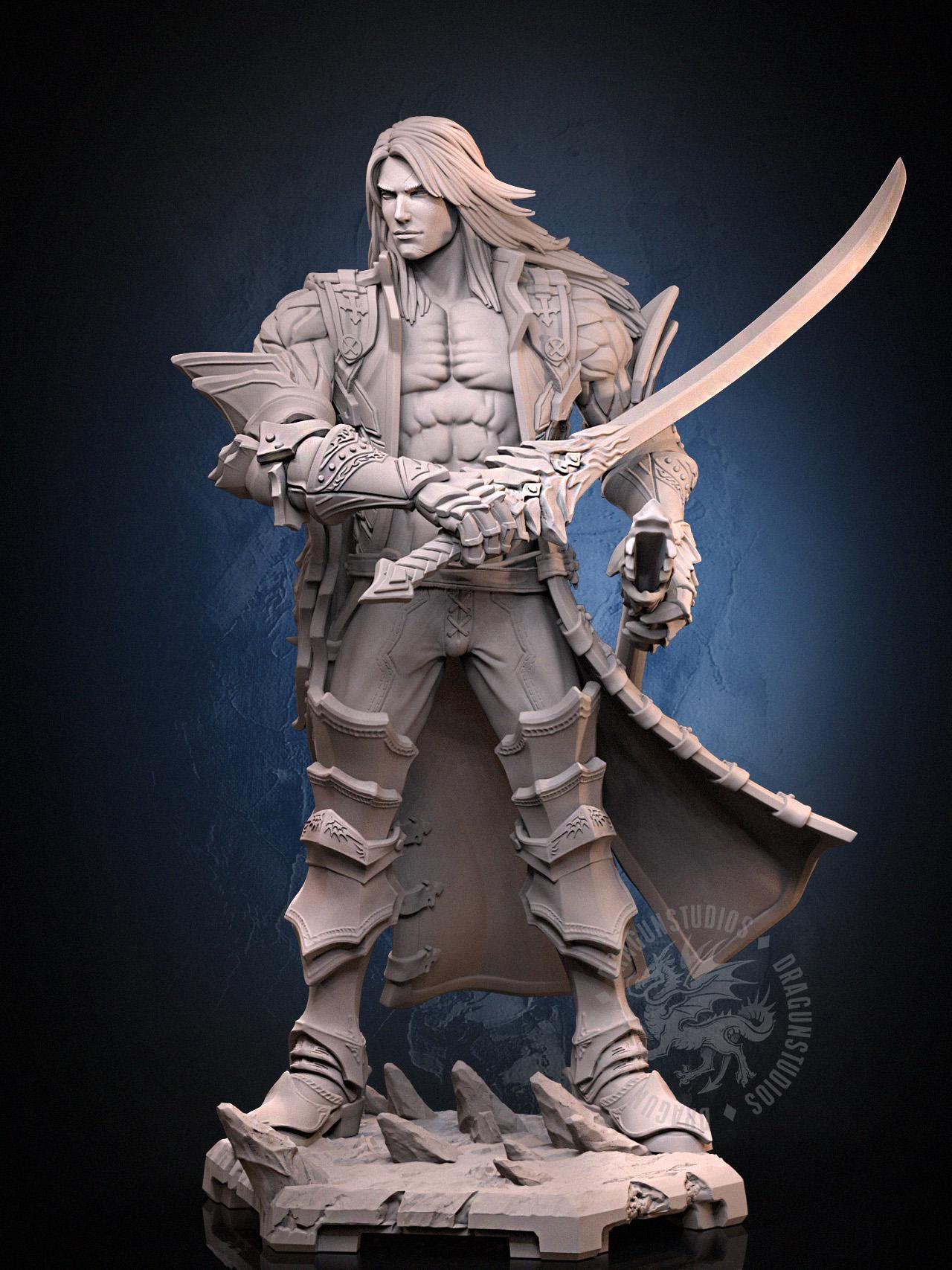 Alucard II - 28mm / 32mm / 36mm / 75mm - DraGun Studios - Resin Printed Figurine for D&D, TTRPGs, and Board Games