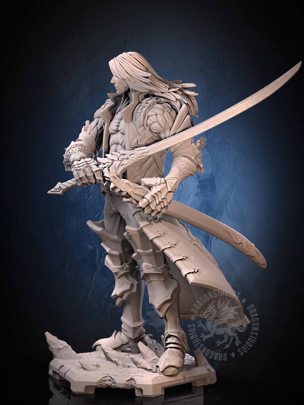 Alucard II - 28mm / 32mm / 36mm / 75mm - DraGun Studios - Resin Printed Figurine for D&D, TTRPGs, and Board Games