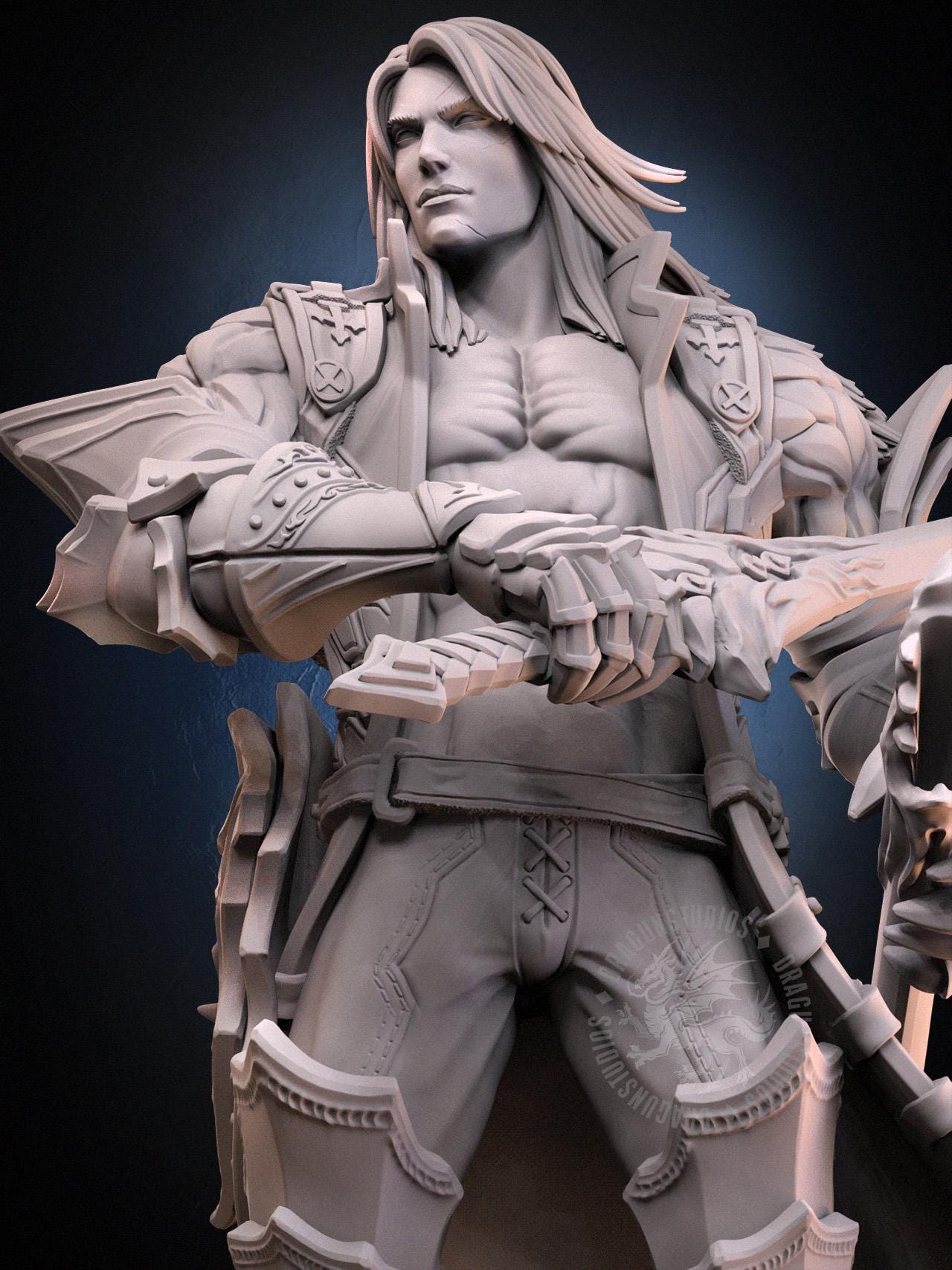Alucard II - 28mm / 32mm / 36mm / 75mm - DraGun Studios - Resin Printed Figurine for D&D, TTRPGs, and Board Games