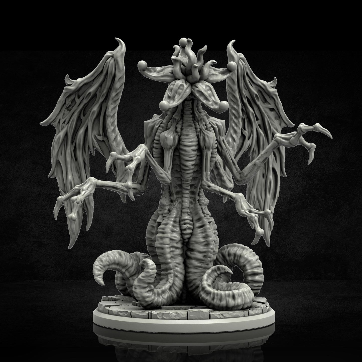 Elder Thing Miniature - Adaevy Creations - 28mm / 32mm / 36mm - Resin Printed Miniature for Arkham Horror, D&D, Candela Obscura