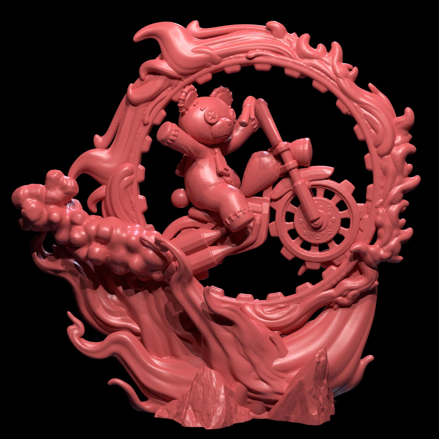 Tricky Spinner Miniature - 28mm / 32mm / 36mm - Irnkman's Minis - Resin Printed Figure for D&D, TTRPGs, and Board Games