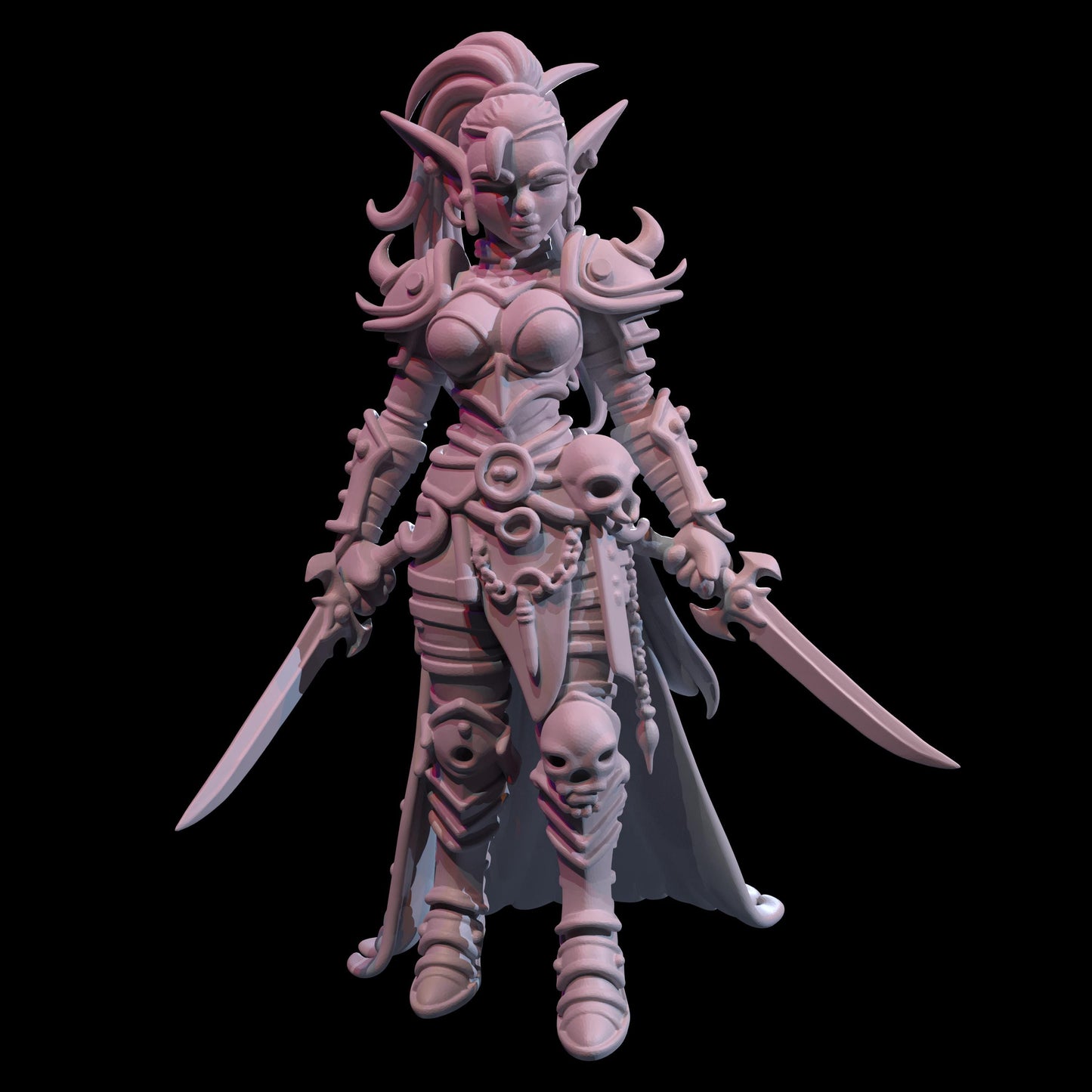Ladies of the Damned Miniature (7 Variations) - KLAUS - 28mm / 32mm / 36mm - Resin Printed Figure for D&D, Daggerheart, and TTRPGs
